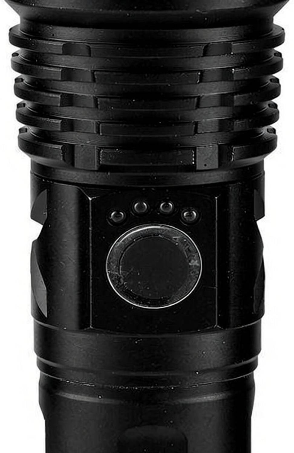 MZ M983 (ZOOMABLE METAL)5 Modes Flashlight, Super Bright 100W