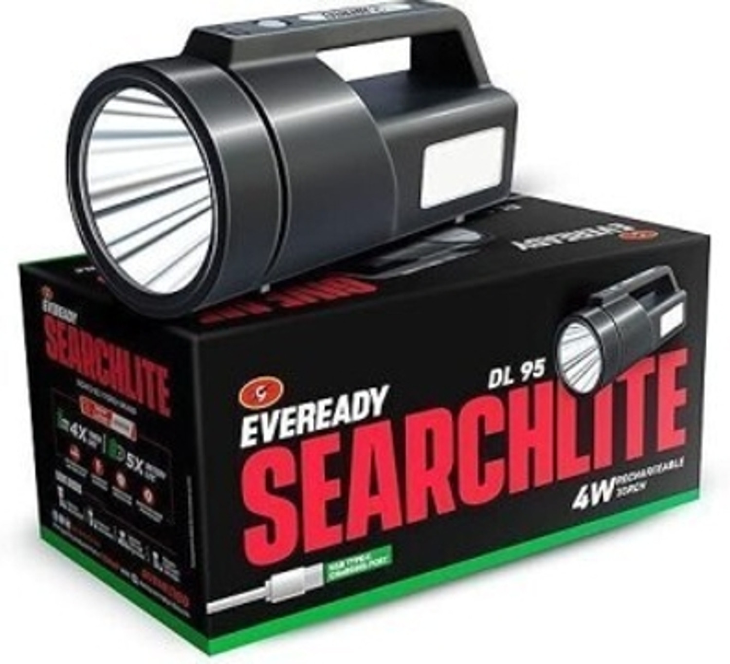 Image of EVEREADY Trendy Combo Searchlite DL95+ Mini Josh DL42 Torch