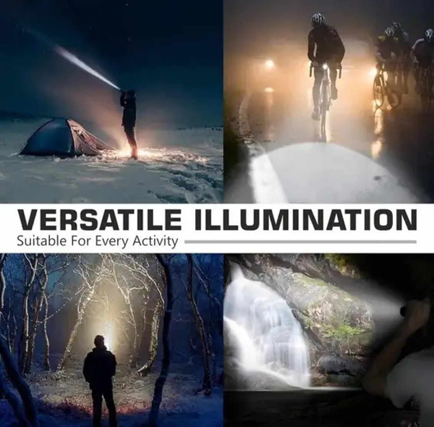 Image of CRENTILA Rechargeable Long Range Search Light With 4 Mode Light Long Backup LED Lamp 8 hrs Torch Emergency Light