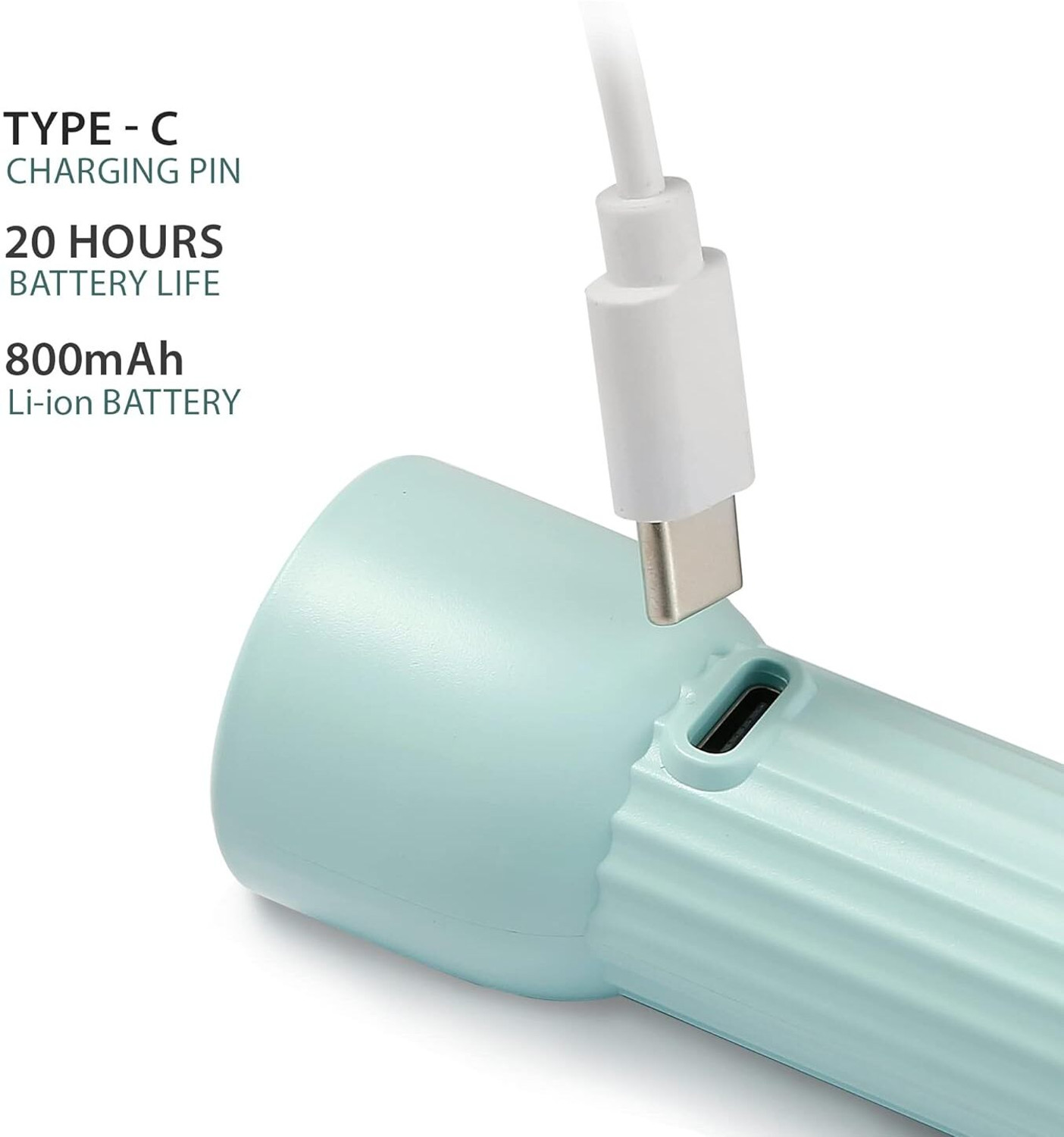 Image of Mr.Light Rechargeable LED Pocket Flashlight|High Lumens|Type-C|Dimmable & 3 Mode|MRGD001 Torch