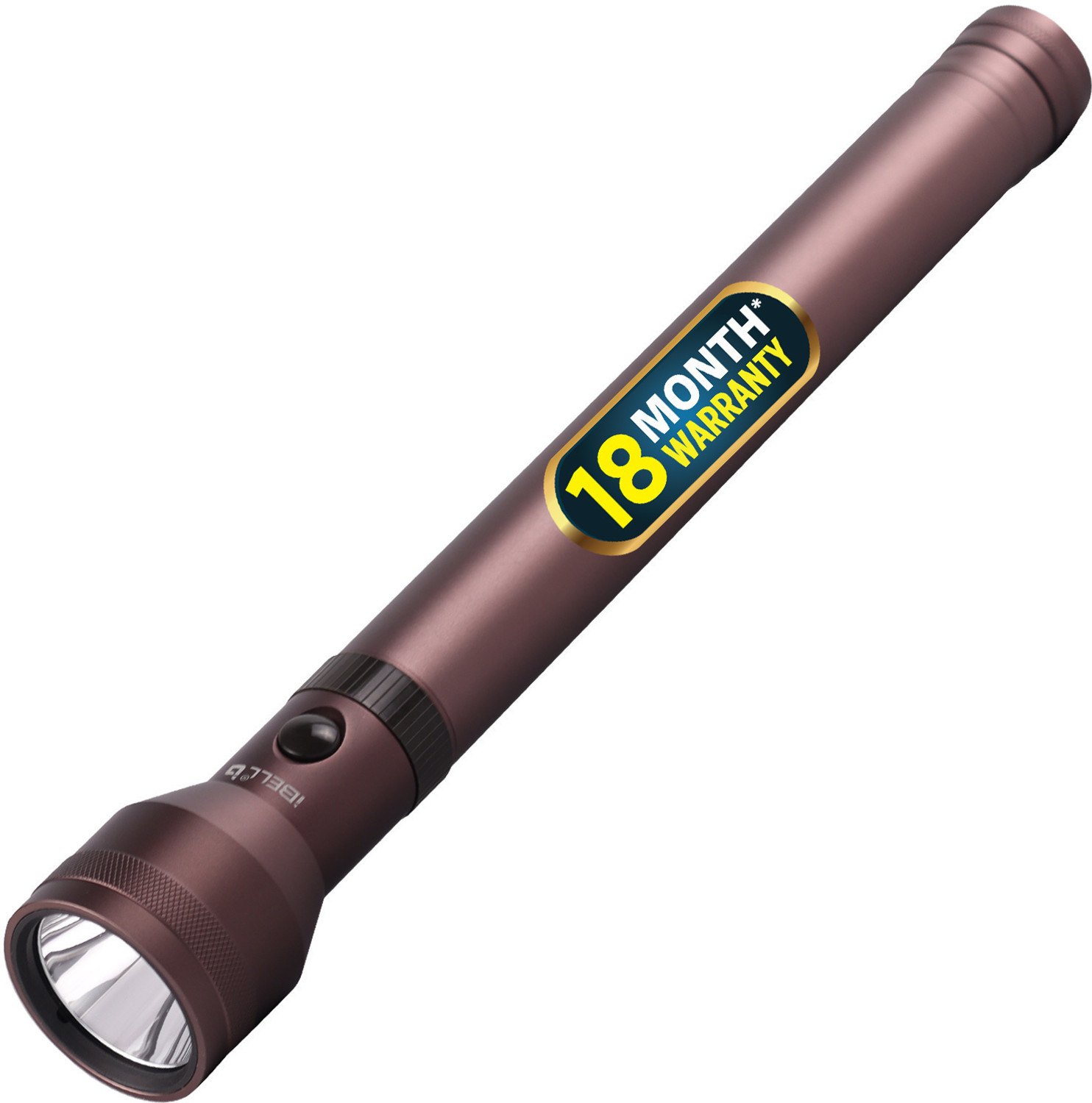 Image of iBELL IBLFL8289 Rechargeable Torch / Flashlight, Ultra Long Beam Range, Aircraft Aluminium Body, Super Bright LED Light Torch