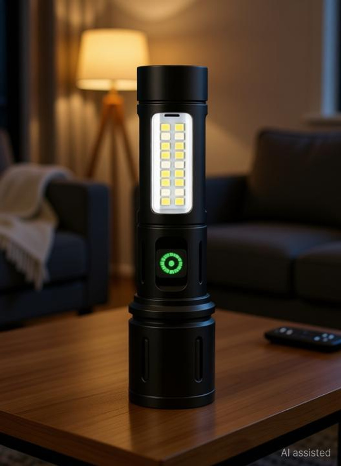 Image of TANSHA 603 Metal Battery Emergency LED Light Torch Light Torch Torch