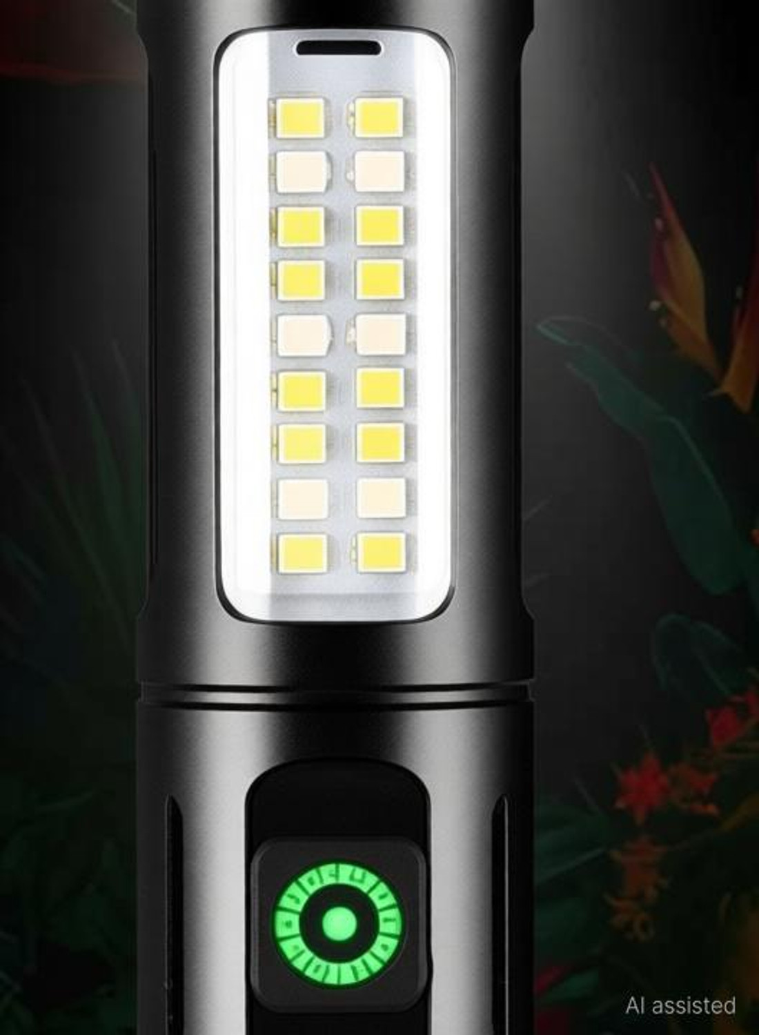 Image of TANSHA 603 Metal Battery Emergency LED Light Torch Light Torch Torch