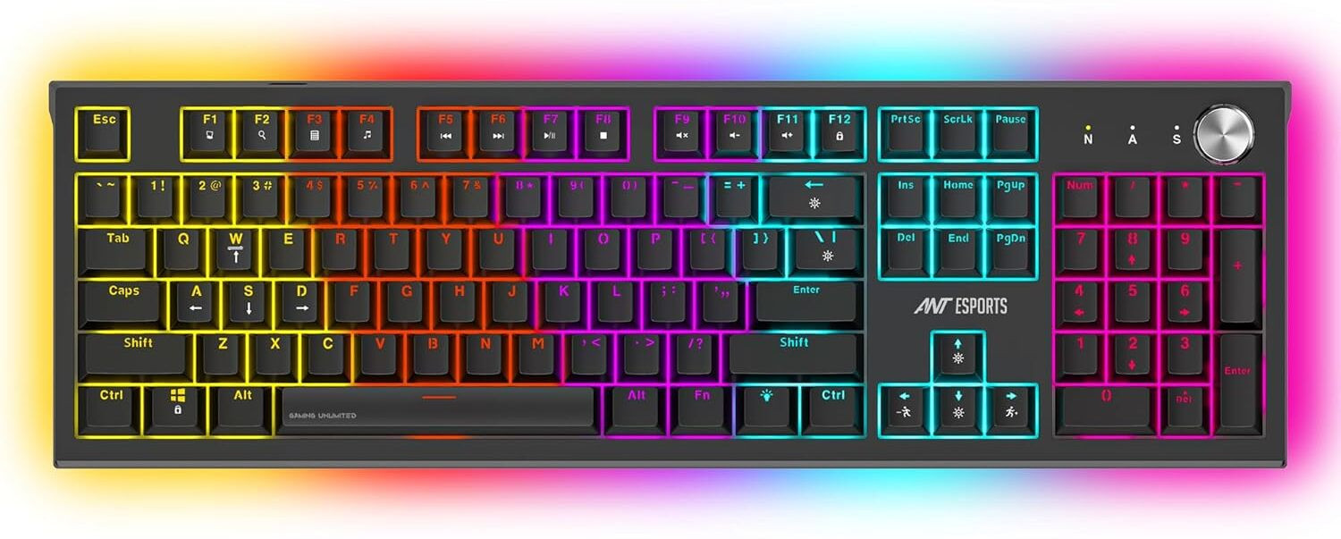 Image of Antesports MK1850 Mechanical Wired Gaming Keyboard