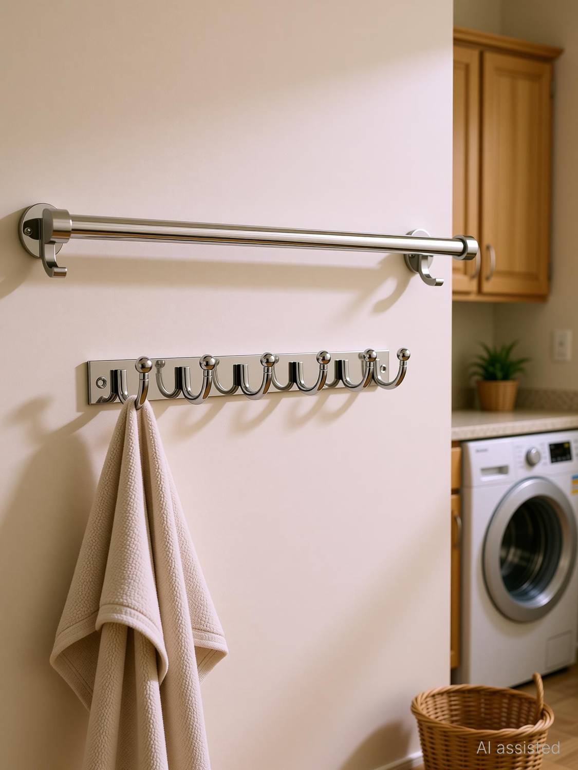Albatroz Towel Holder Chrome Towel Holder