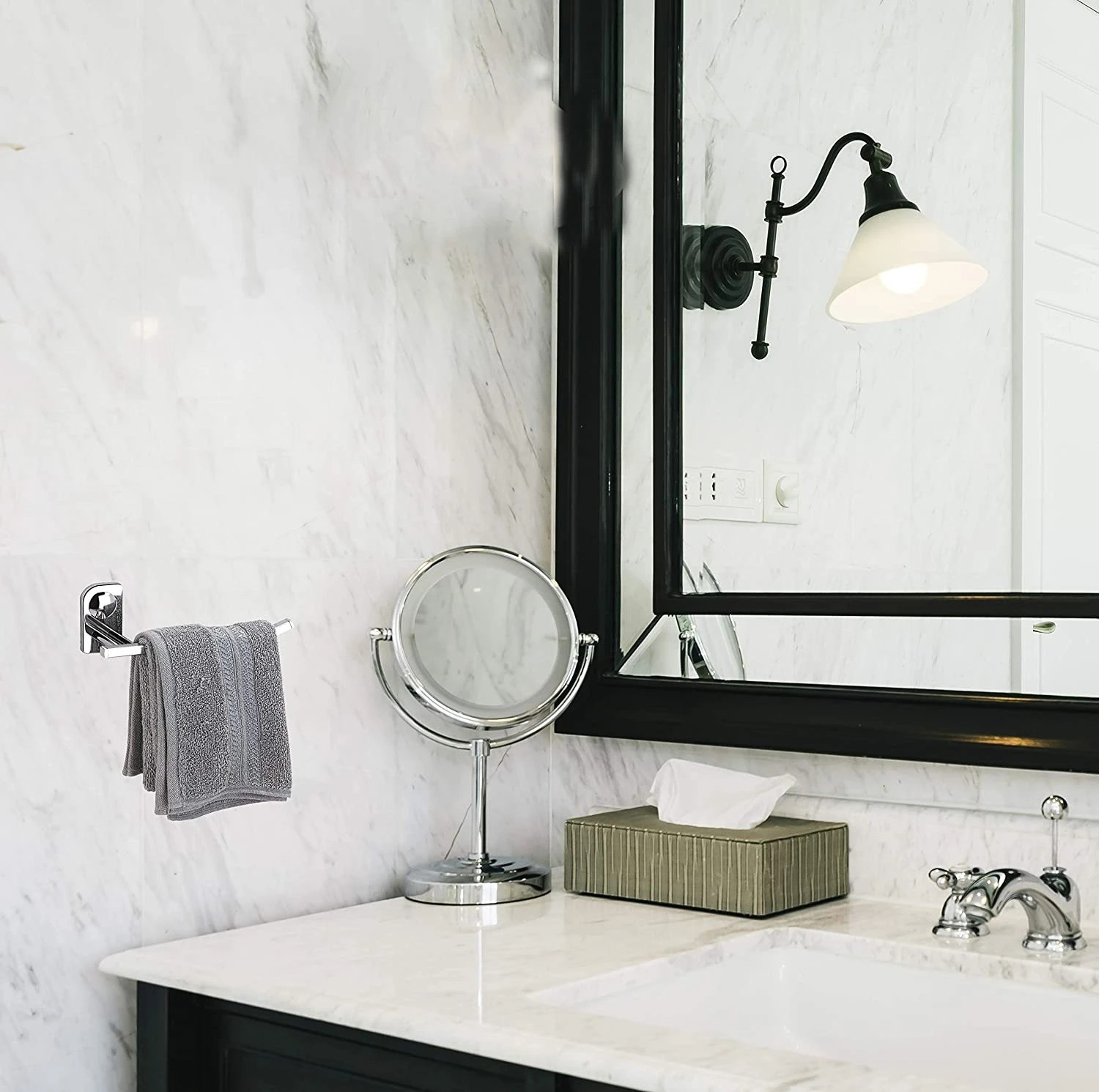 Image of Impulse by Plantex Dream Napkin Ring /Towel Ring /Napkin Holder /Towel Hanger /Bathroom Accessories Chrome Finish Towel Holder