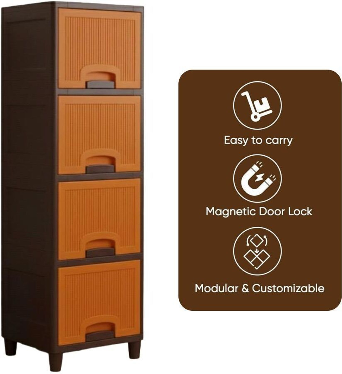 Image of YASHODEEP PLASTIC Shelf Plastic and Steel Shoe /Chappal /Book /Clothes Rack /Stand /for Home Plastic Collapsible Shoe Stand