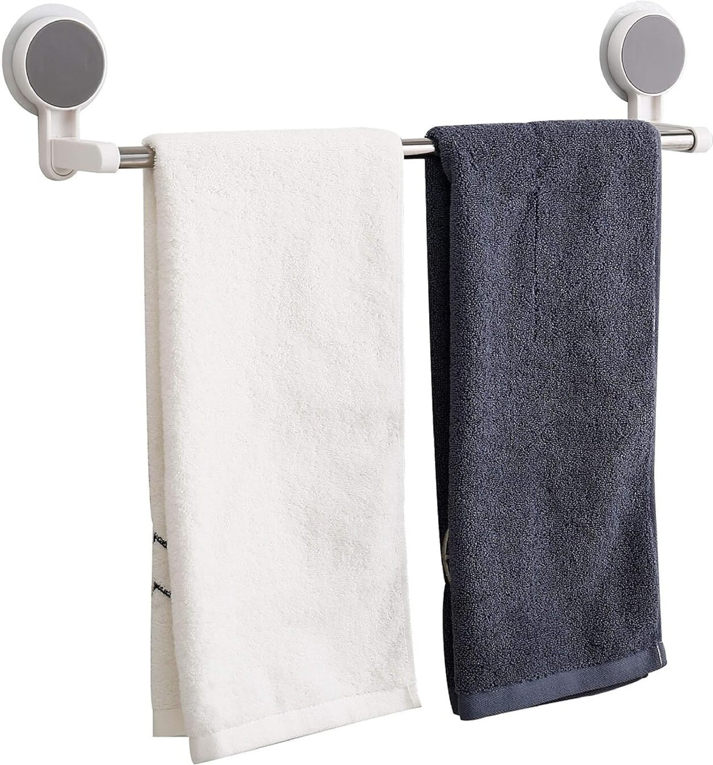 Image of BARADI Abs Towel Holder With Self Adhesive Sticker White Towel Holder (ABS)