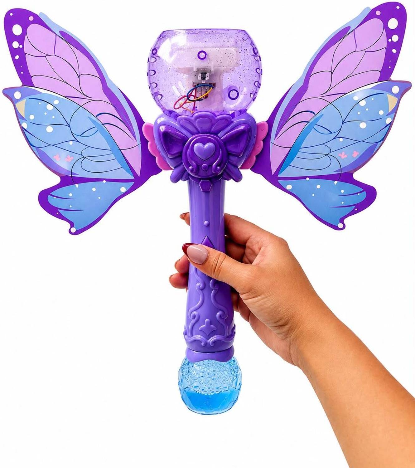ELRI Butterfly Bubble Wand Toy Bubble Maker