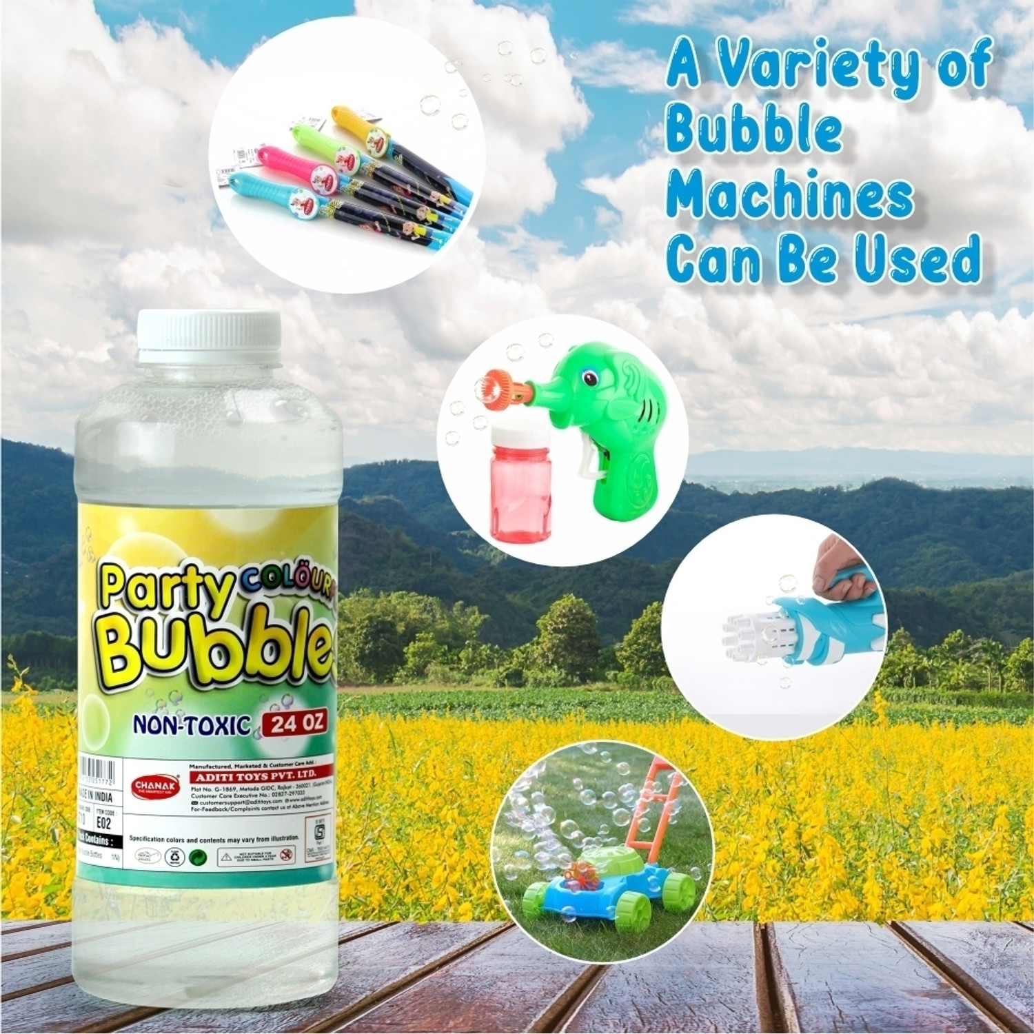 Image of 333MART Bubble Machine Liquid