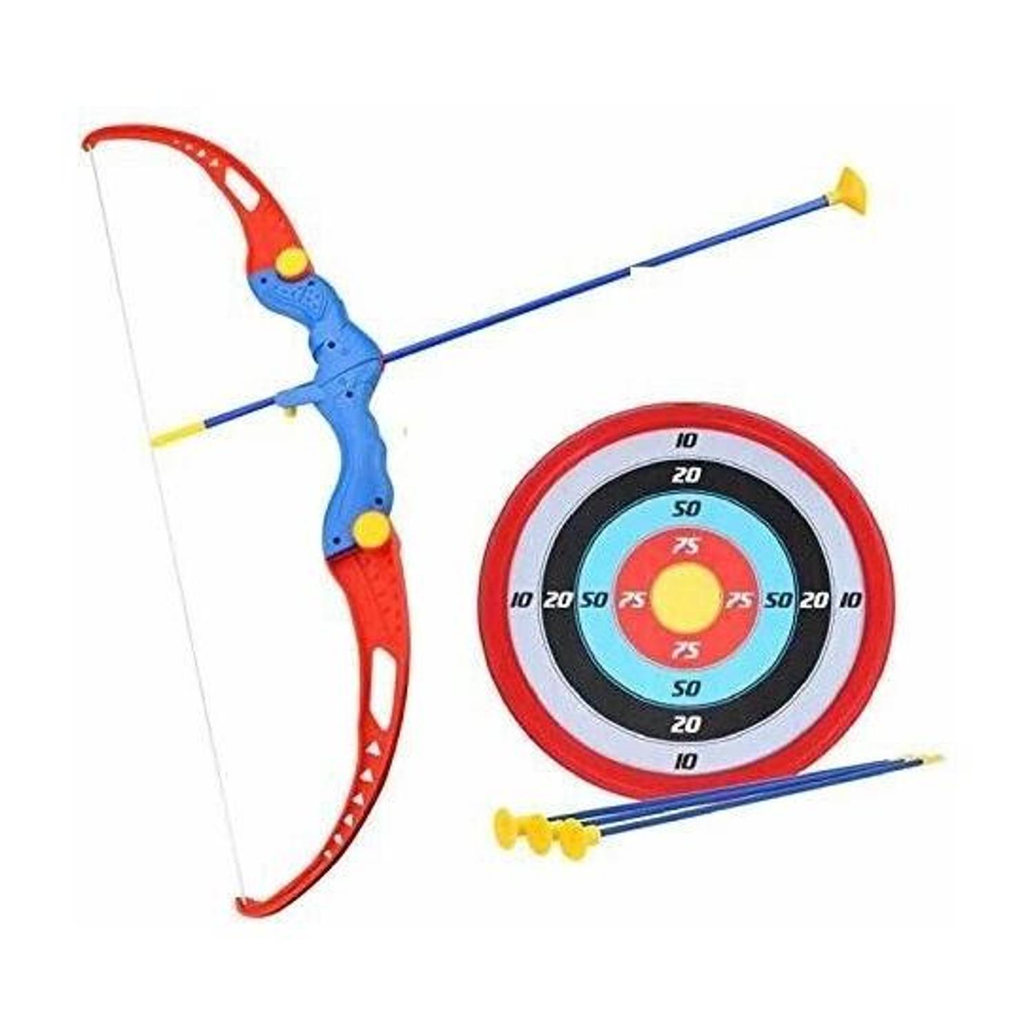 Amitasha ArcheryPro Bow and Arrow Toy Set for Kids with Target – Fun Outdoor Game Archery Kit