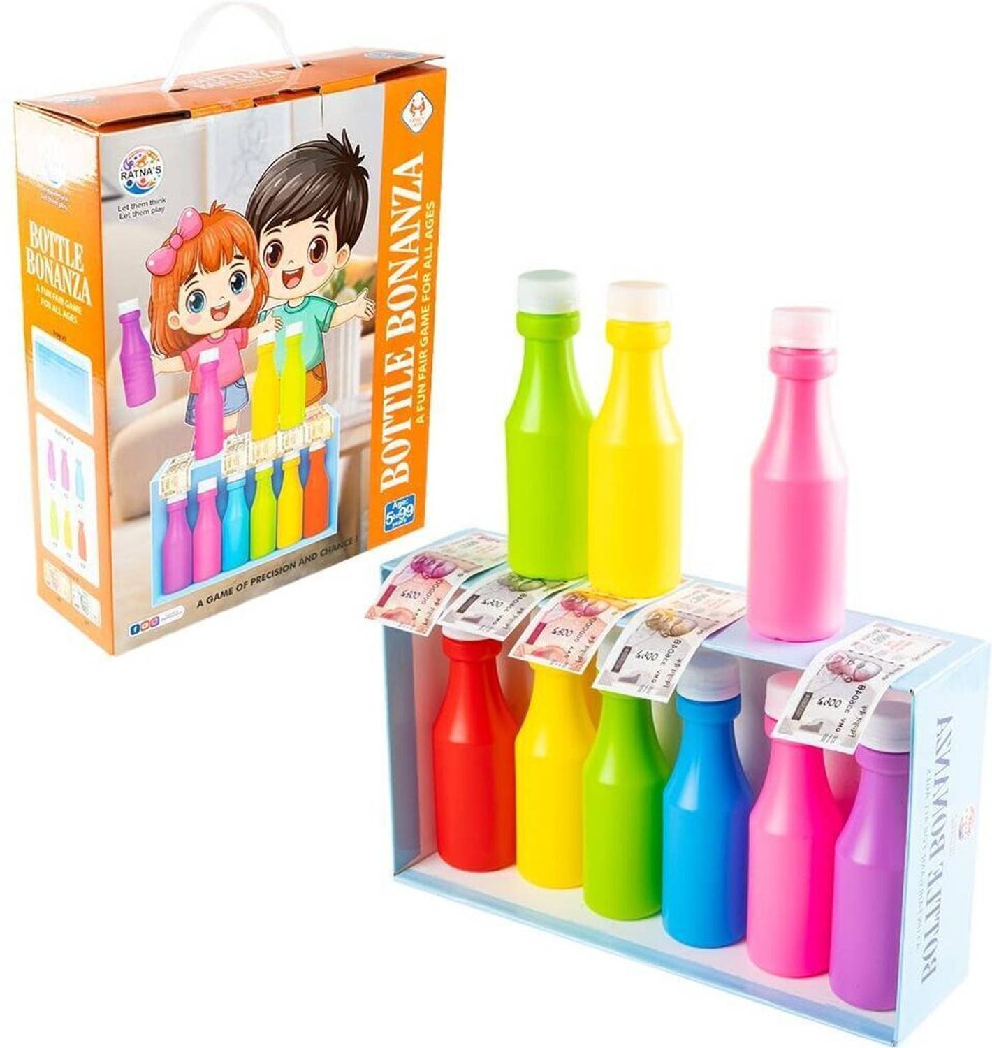 BKDT Marketing Bottle Bonanza (7659) Party & Fun Game Crazy Ball