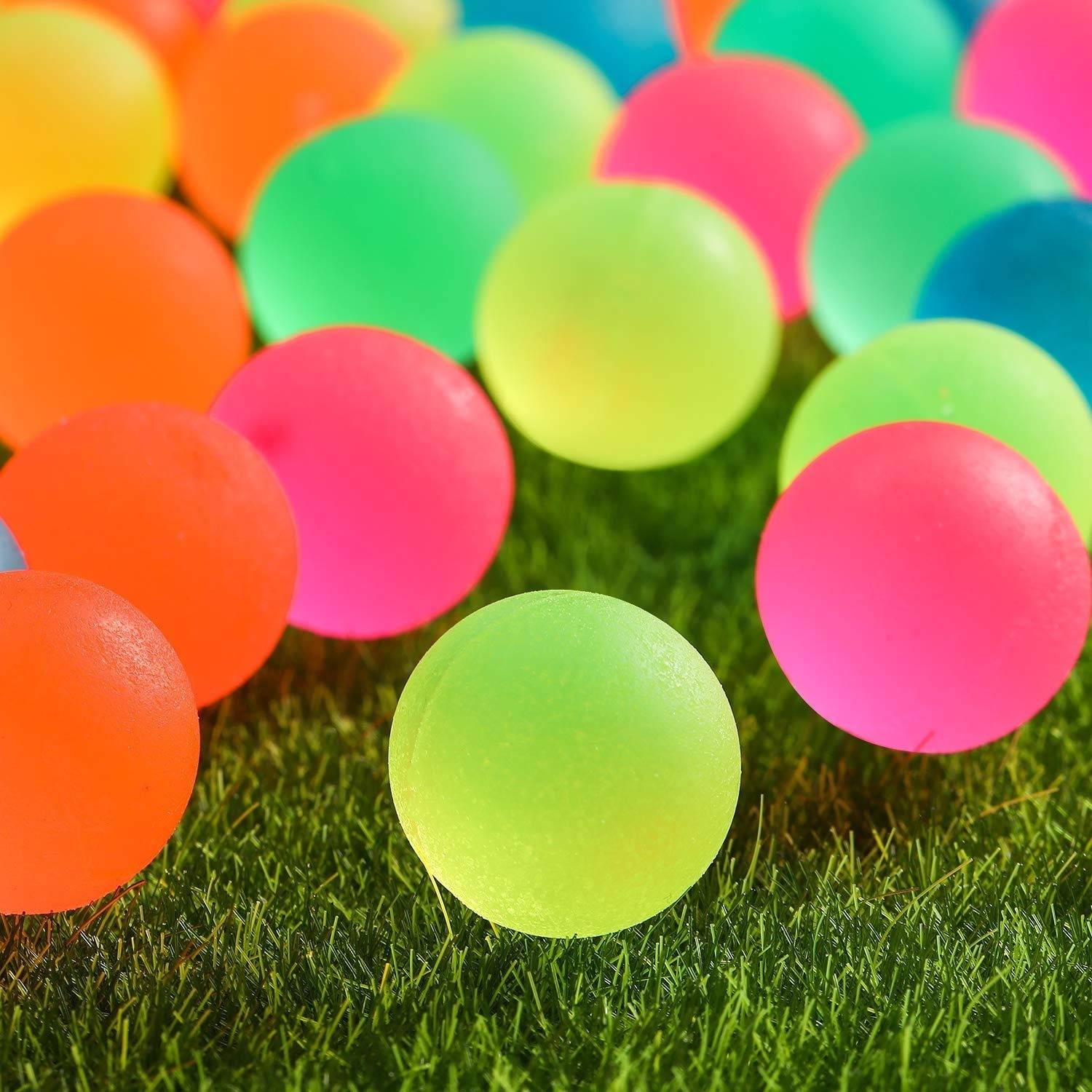 BRAND HOME Pack of 5 Colourful Jumping Crazy Bouncy Balls for Kids Outdoor Playing Ball Crazy Ball
