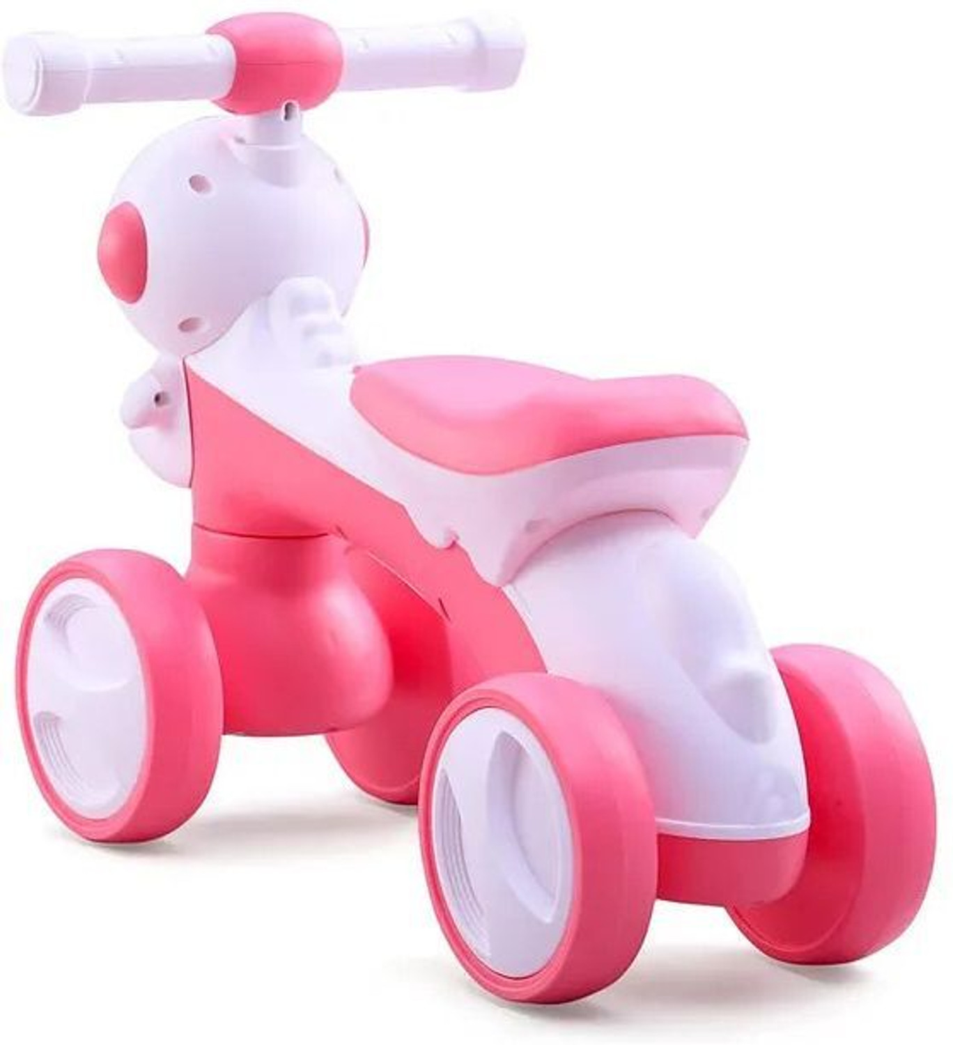 Image of JoyRide 2 in 1 Astronaut Tricycle for Kids with Balance Bike Mode | Music & Light | Manual Push Bike for Kids to Learn Balancing, Kids Tricycle | 1-5 Years Tricycle