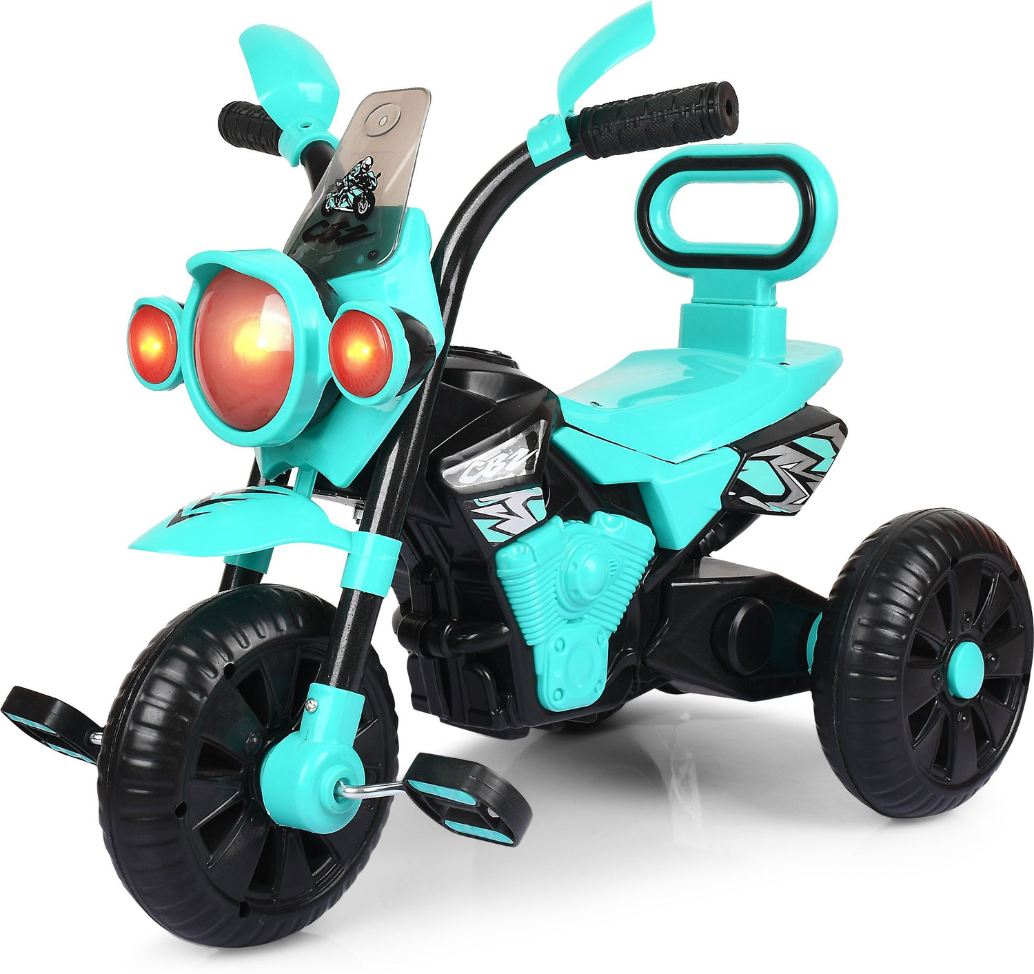 Image of Dugri Baby Primum Bullet With Music,Light Comfortable Seat tricycle Ride-on for 2-6 Years Baby Boy & Baby Girl Tricycle