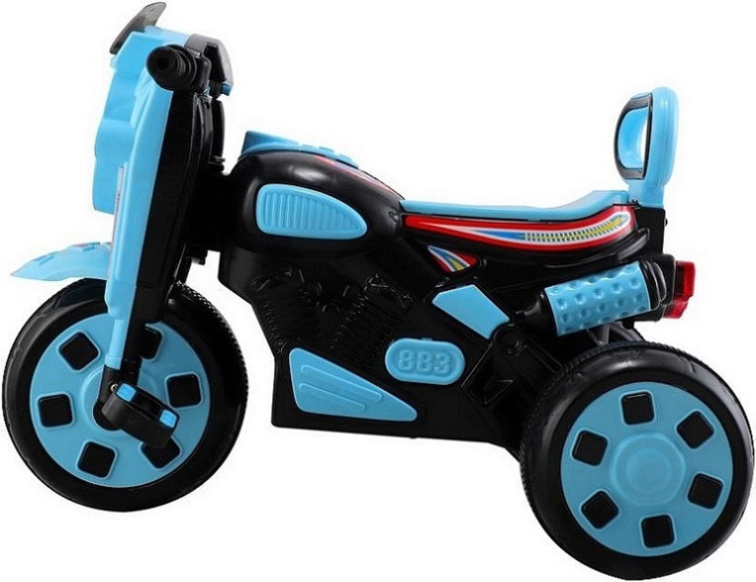 Image of Dugri KIDS RDX Bike|Music Horn|Multicolour Lights|Cycle for 3-6 Years Boy & Girl CHILD RDX BIKE PVC BODY WITH NEW COLOUR COMBINATION Tricycle