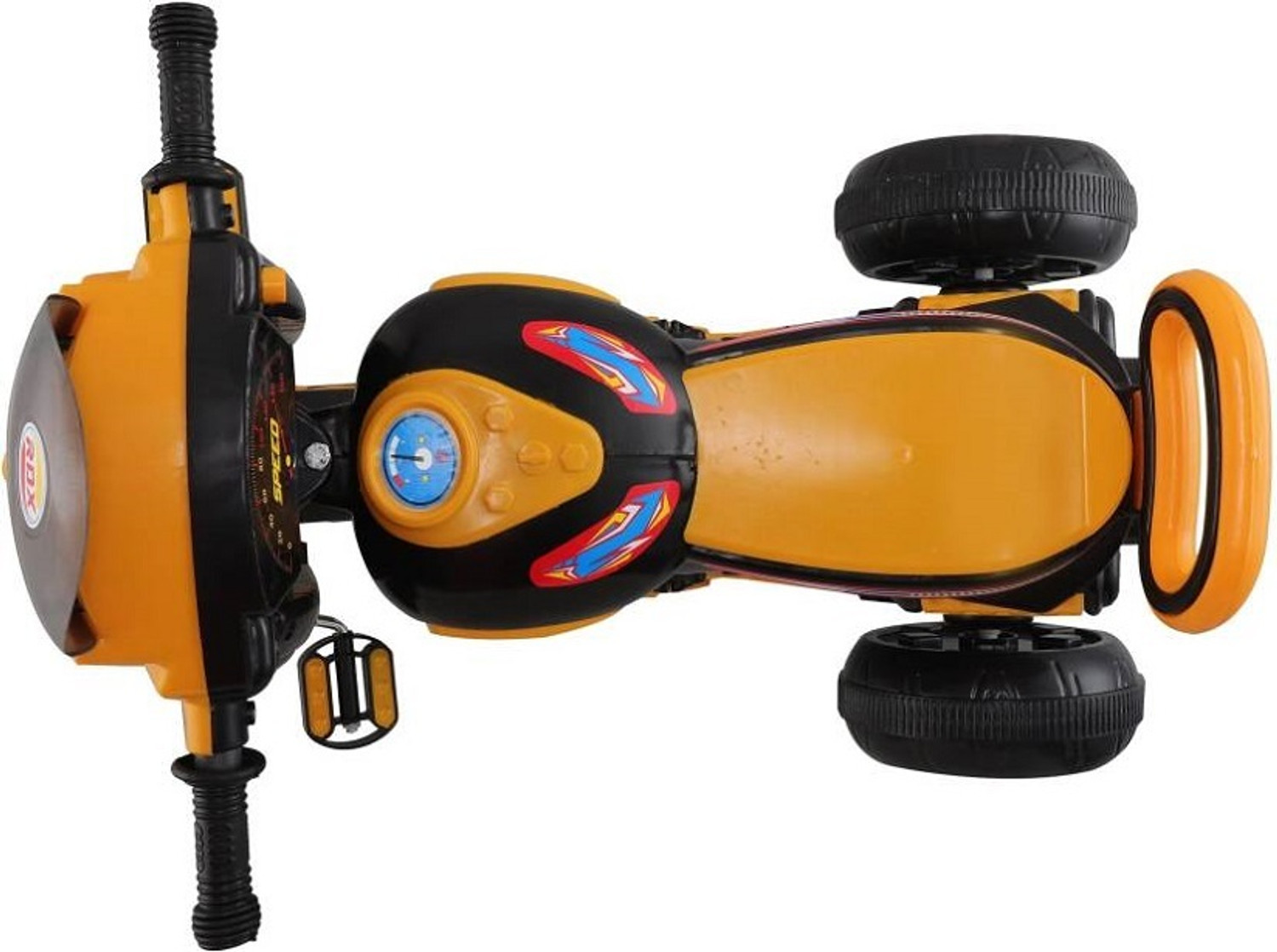 Image of Dugri Child For Bike|Music Horn|Multicolour Lights|Cycle for 3-6 Years Boy & Girl SEFTY RDX BIKE PVC BODY WITH NEW COLOUR COMBINATION Tricycle