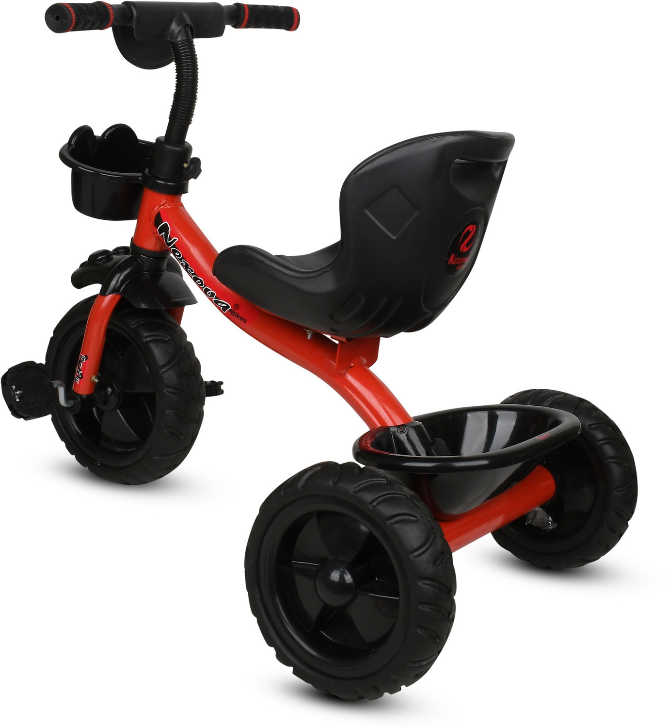 Image of Dugri 01 Rambo Red Tricycle for 2-5 Year Kids Tricycle