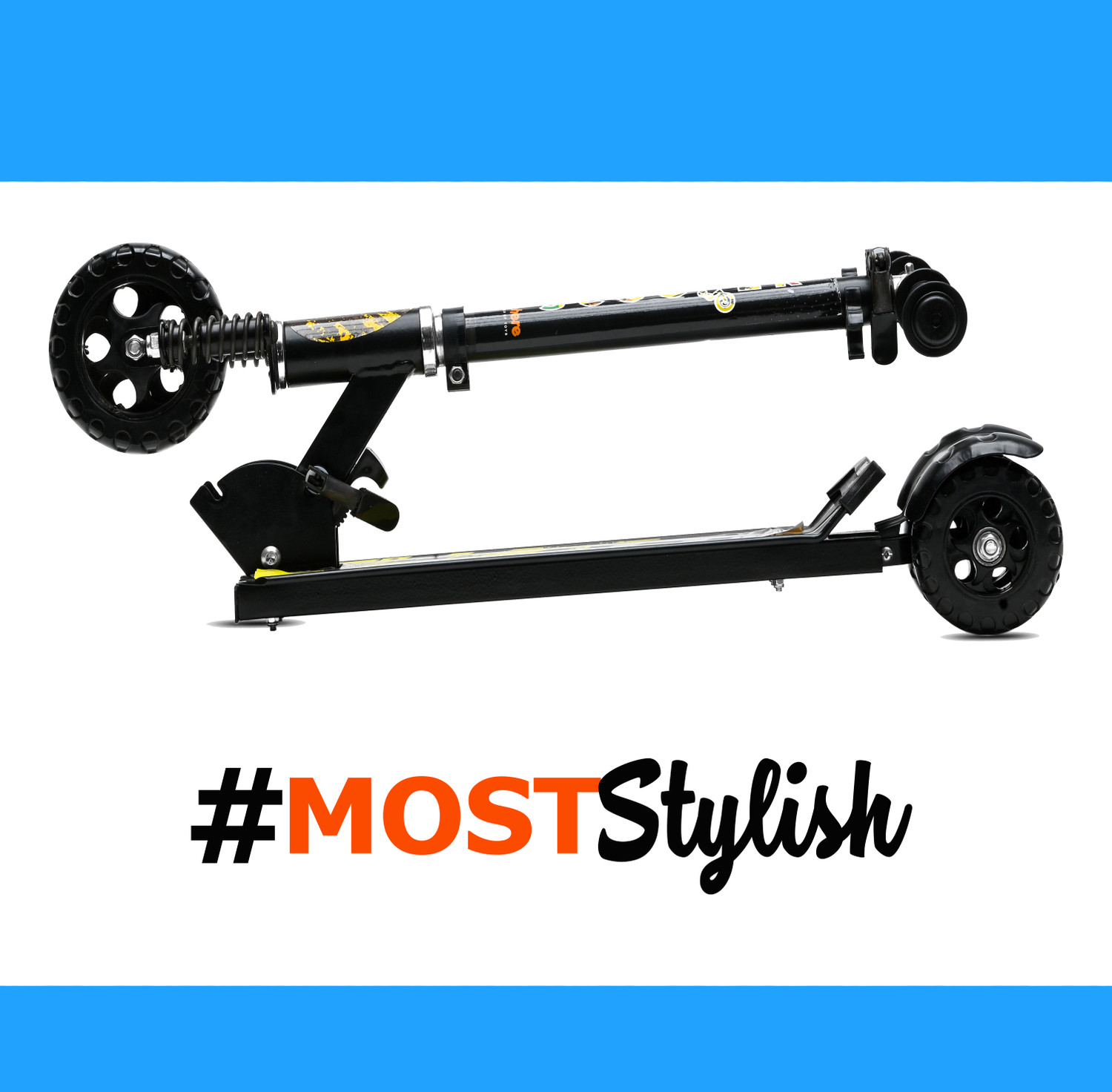 Image of Pandaoriginals Steel Foldable Trike & Height Adjustable | WEIGHT : 50 KG | AGE 5-10 YRS Tricycle