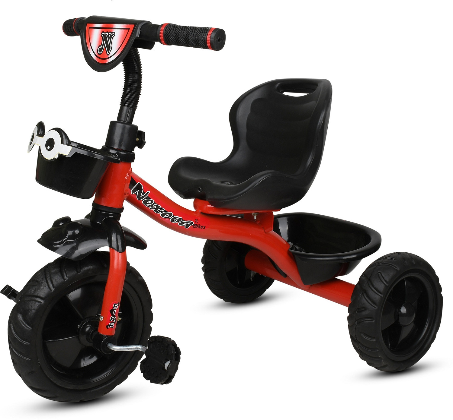Image of Dugri 01 Rambo Red Tricycle for 2-5 Year Kids Tricycle