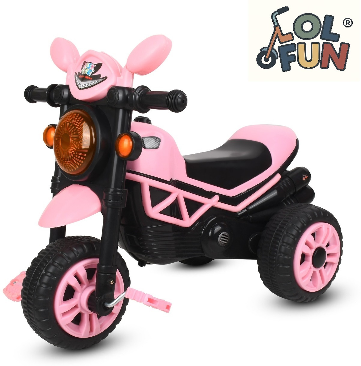 Image of LOL-FUN Bullet Tricycle Ride-on with Lights and for Ages (2-4 years) DVE-POT-11W Tricycle