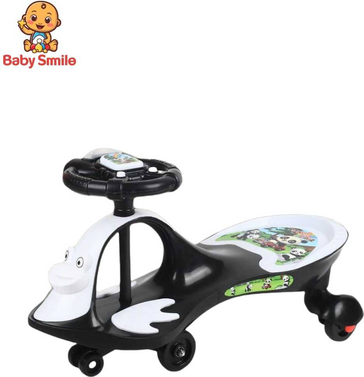 Baby Smile Ride-on with Frog Face | Lights and Sounds DVPOT-13B Tricycle