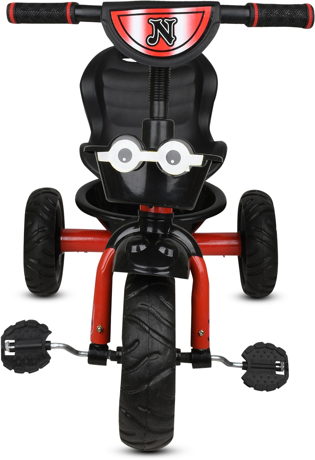 Image of Dugri 01 Rambo Red Tricycle for 2-5 Year Kids Tricycle