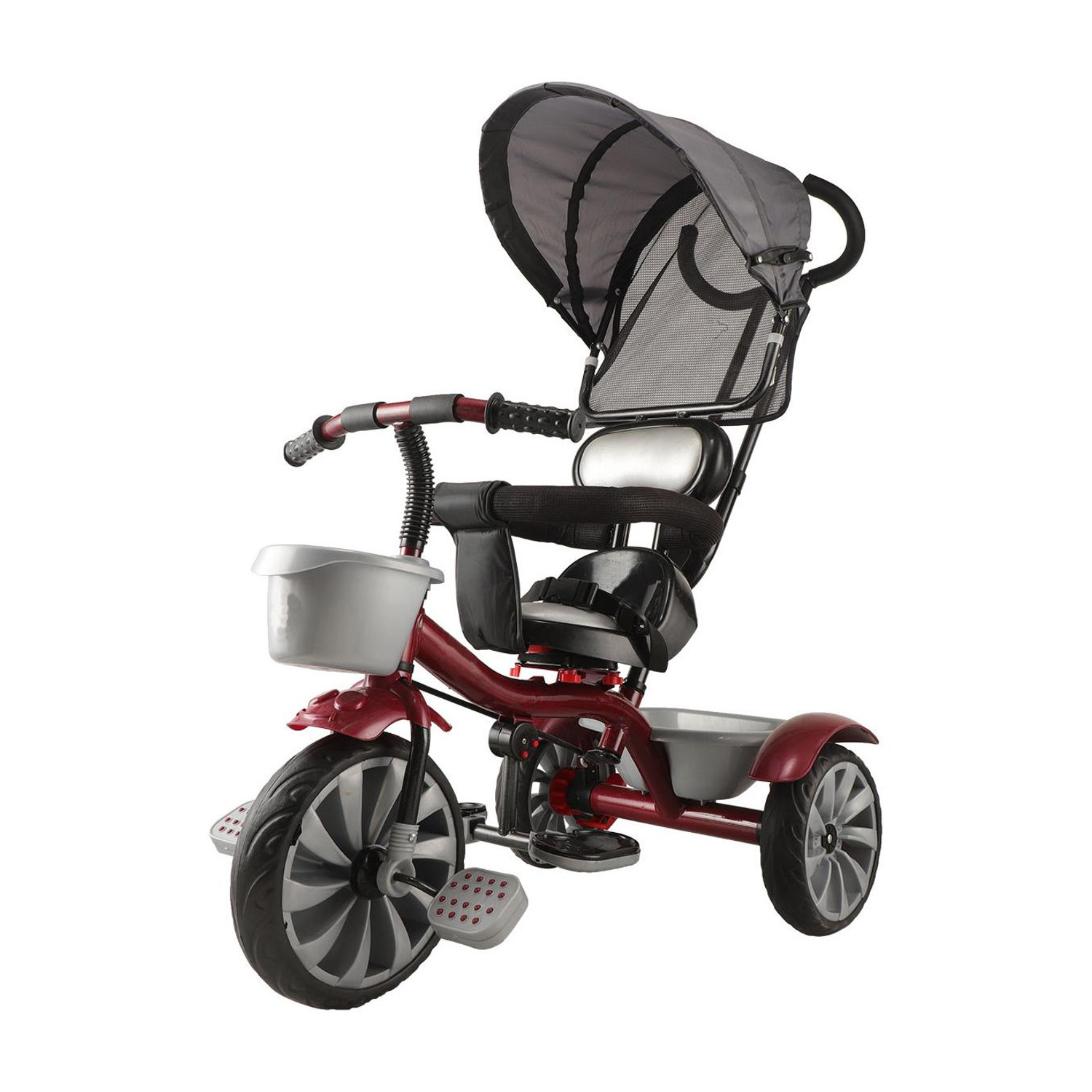 JoyRide Flyer Plus Tricycle For Kids Trike | Tricycle with Comfortable Cushion | Brakes in Wheel | Rotating Seat | Boys | Girls Age Group 2 to 5 Years Tricycle