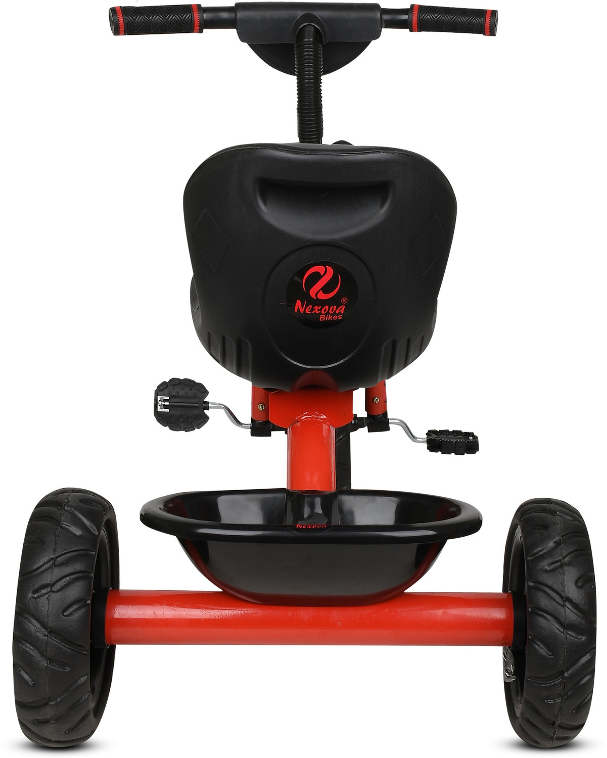 Image of Dugri 01 Rambo Red Tricycle for 2-5 Year Kids Tricycle