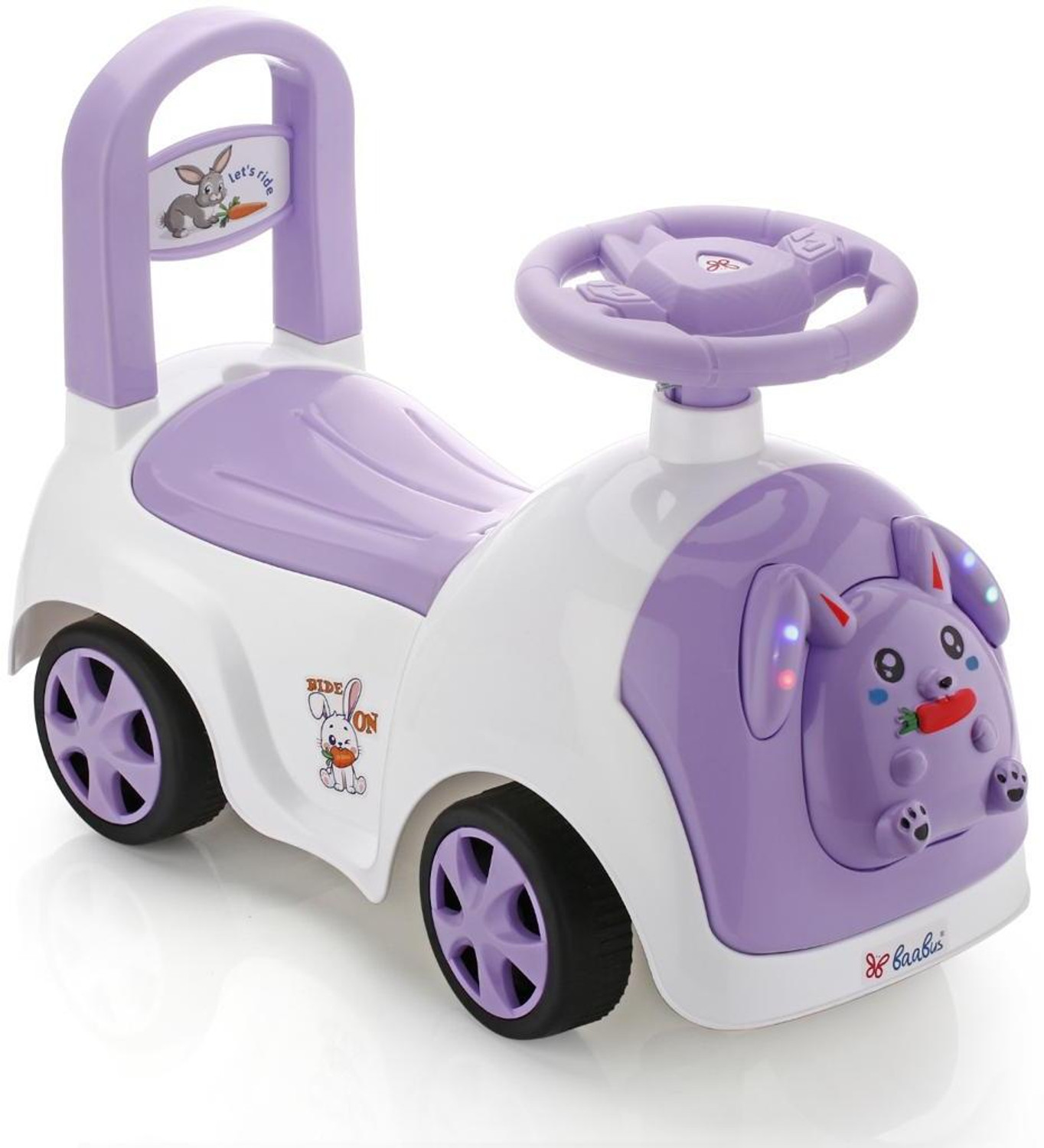 Image of JoyRide RABBIT Ride-On Baby /Kids Ride for Boys Girls 1-3 Years with Light Horn Storage Rideons & Wagons Non Battery Operated Ride On
