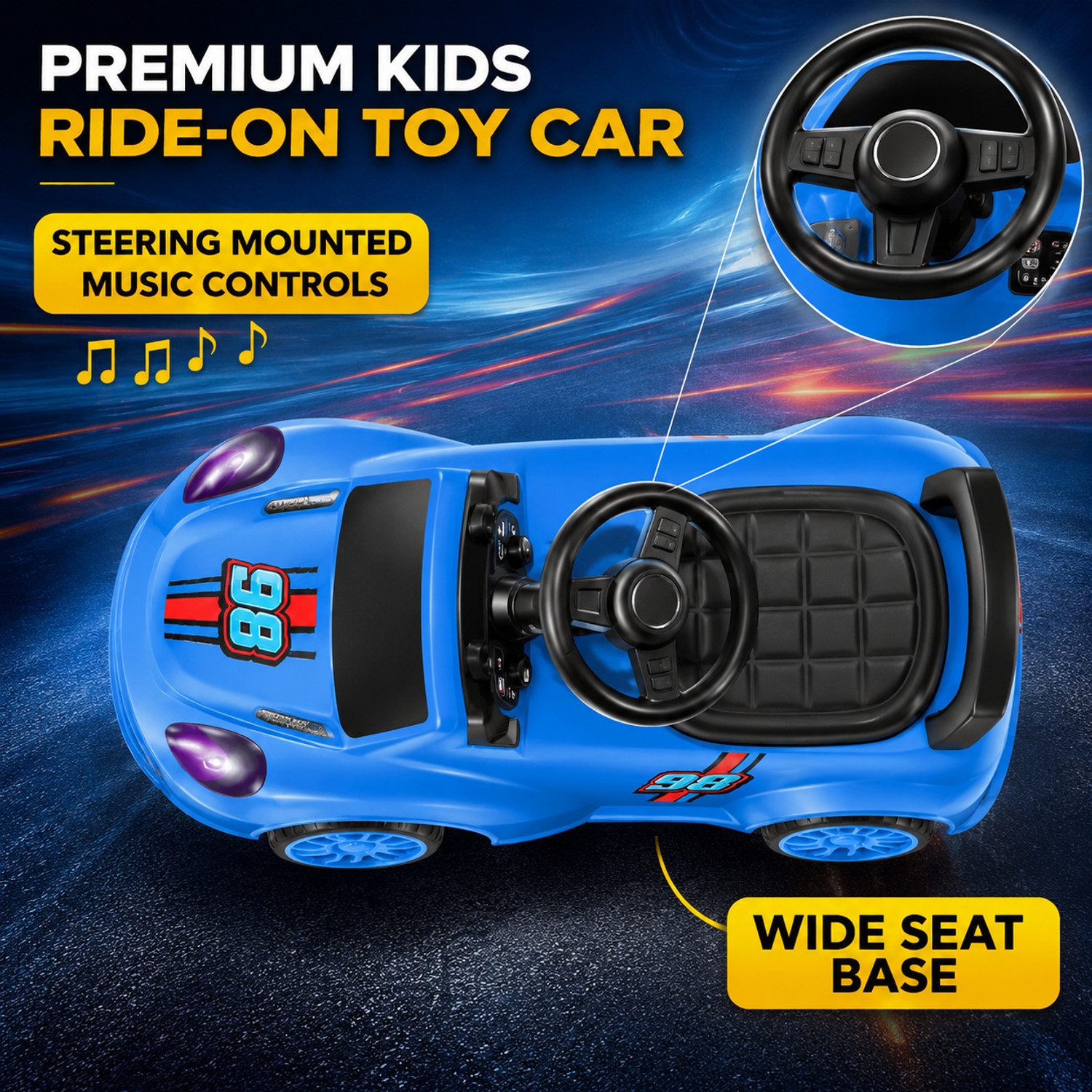SPEEDFOX Kids Ride On Push Car | kids scooter | kids car | kids ...