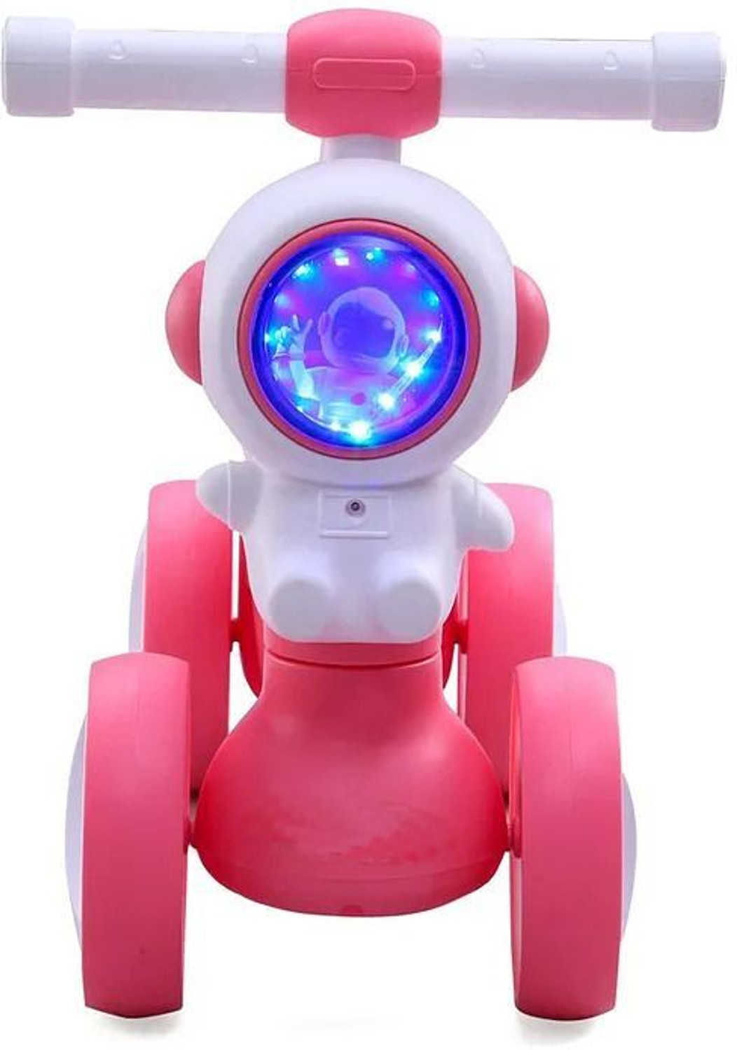 Image of JoyRide 2 in 1 Astronaut Tricycle for Kids with Balance Bike Mode | Music & Light | Manual Push Bike for Kids to Learn Balancing, Kids Tricycle | 1-5 Years Tricycle