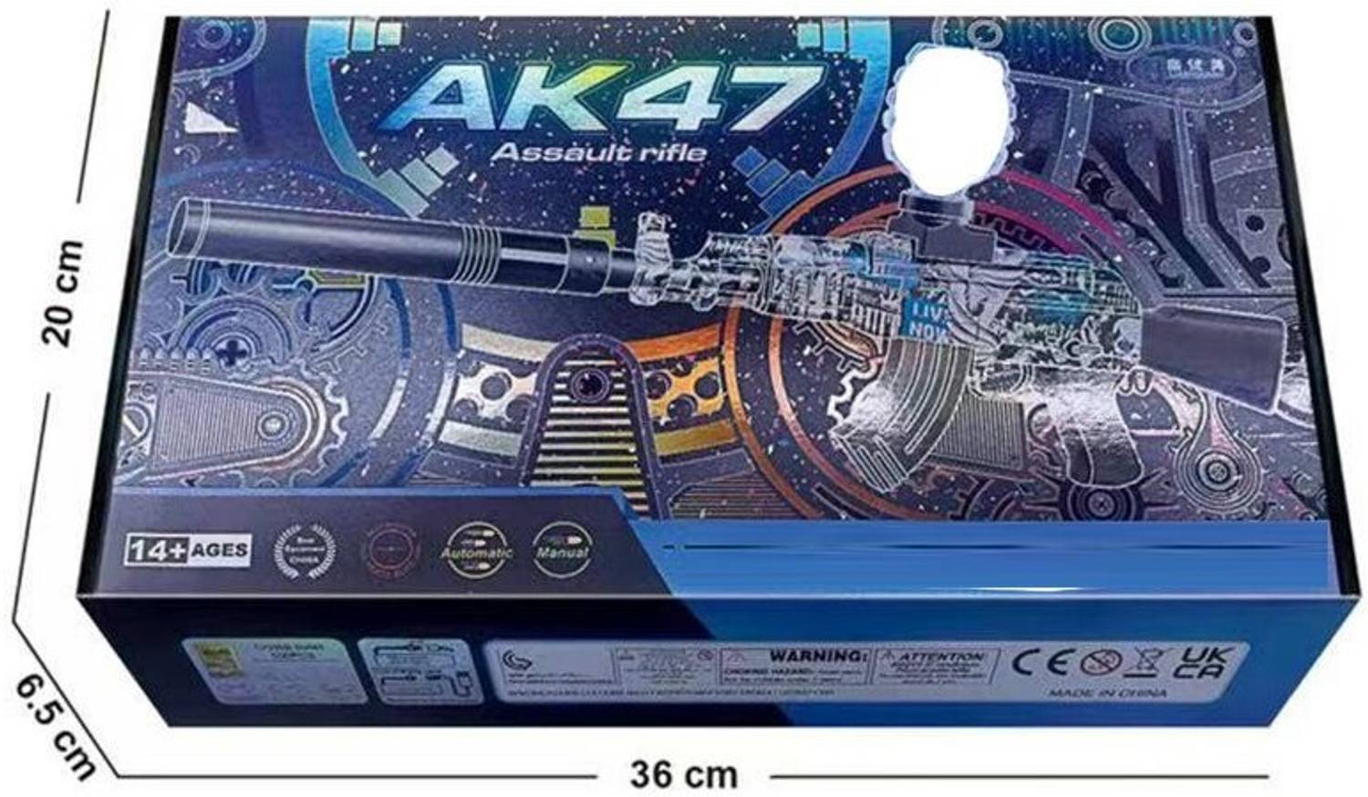 KAMMATESWARA AK47 Electric Gel Blaster Toy Gun - Image 3