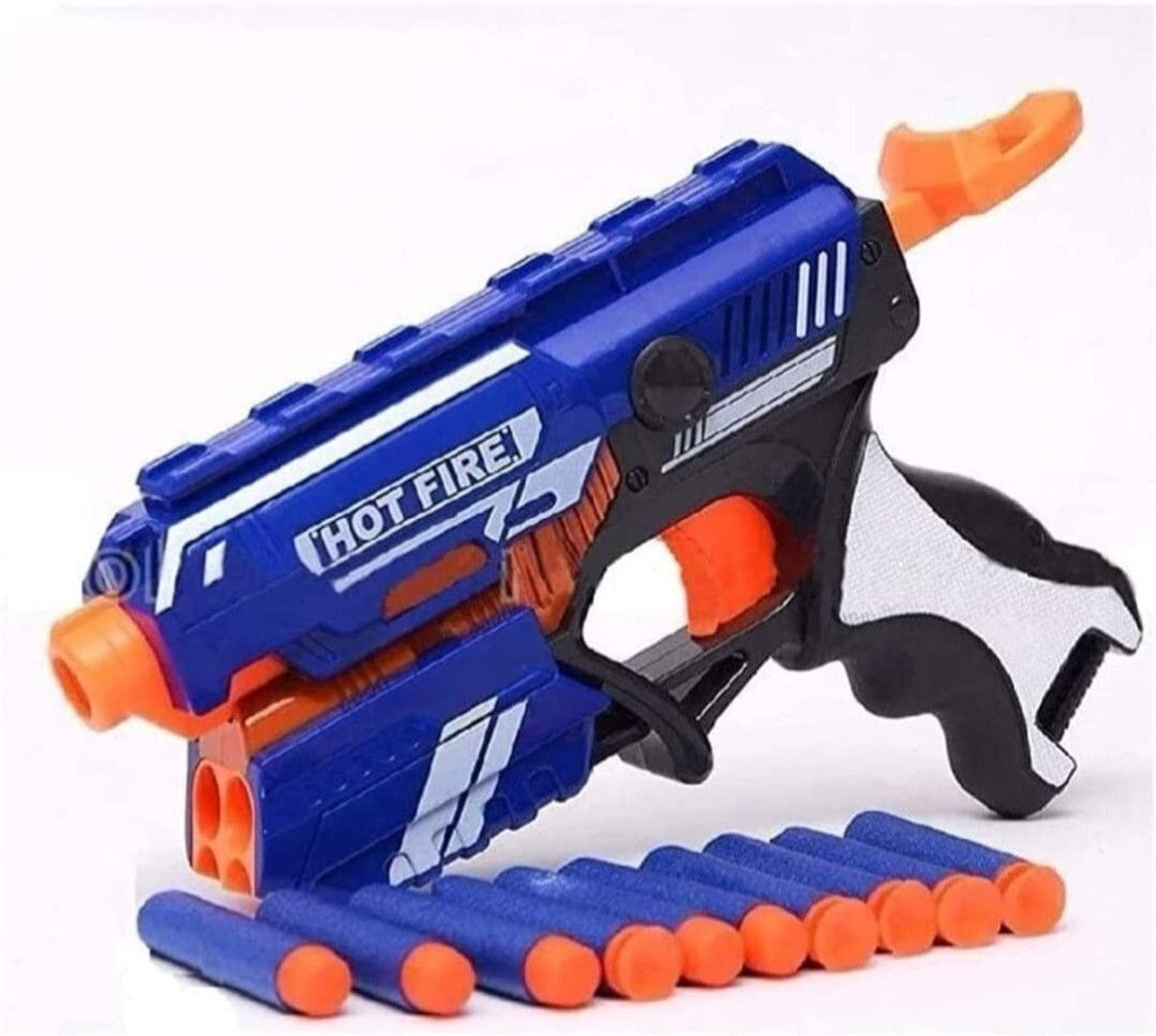 Image of Mira Farmcraft Hot Fire Soft Bullet Toy Gun with 10 Foam Bullets Safe & Long Range Shooting Gun Guns & Darts