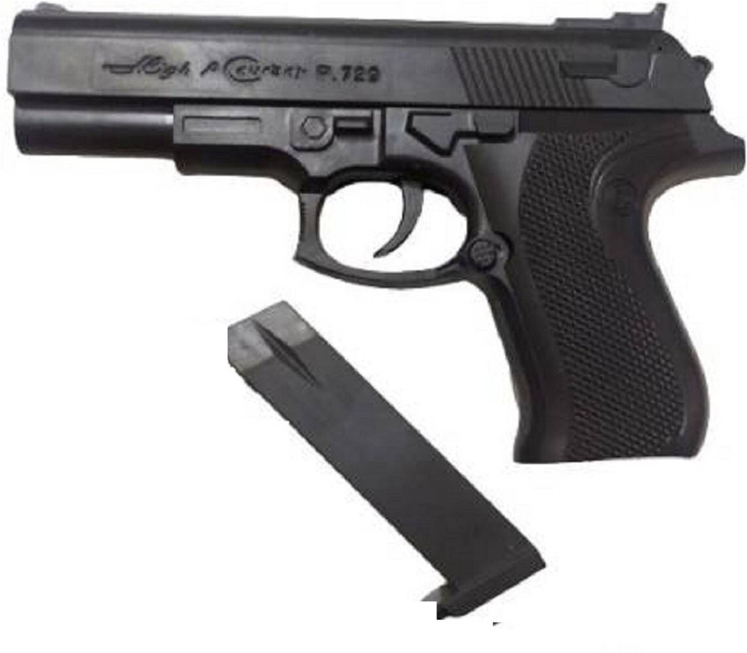 WHEELSQUARE PUBG Pistol Gun Pack of 3, 300 BB Bullets, Black - Image 2