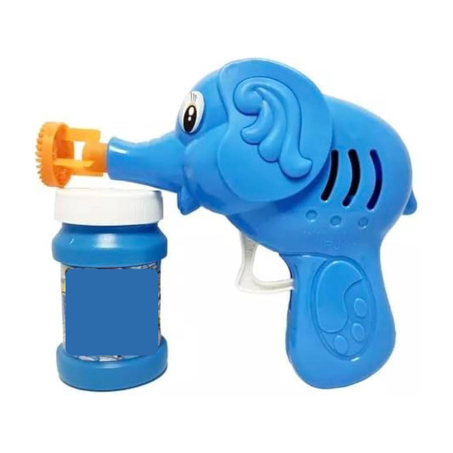 AMB Elephant Bubble Gun for Kids with Soap Solution Pack of 1 Guns & Darts