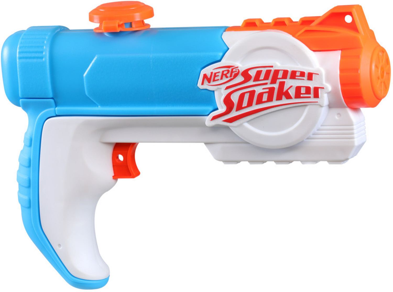 Image of Nerf SuperSoaker Piranha Water Blaster, Trigger Action, Branded Holi Pichkari, Age 6+ Water Gun