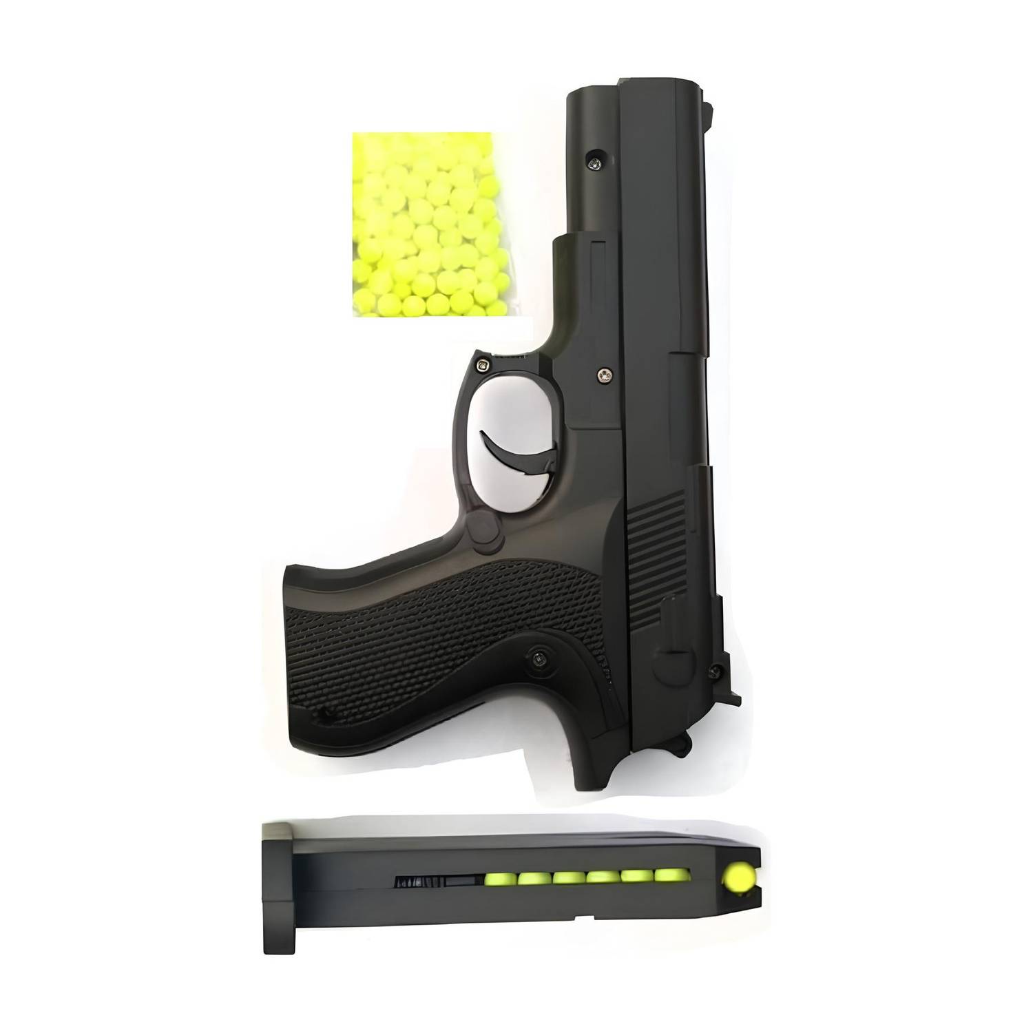Cambly Plastic Air Sports Mauser Toy with 55 BB Bullets for Kids| PUBG Gun| Army Gun | Guns & Darts