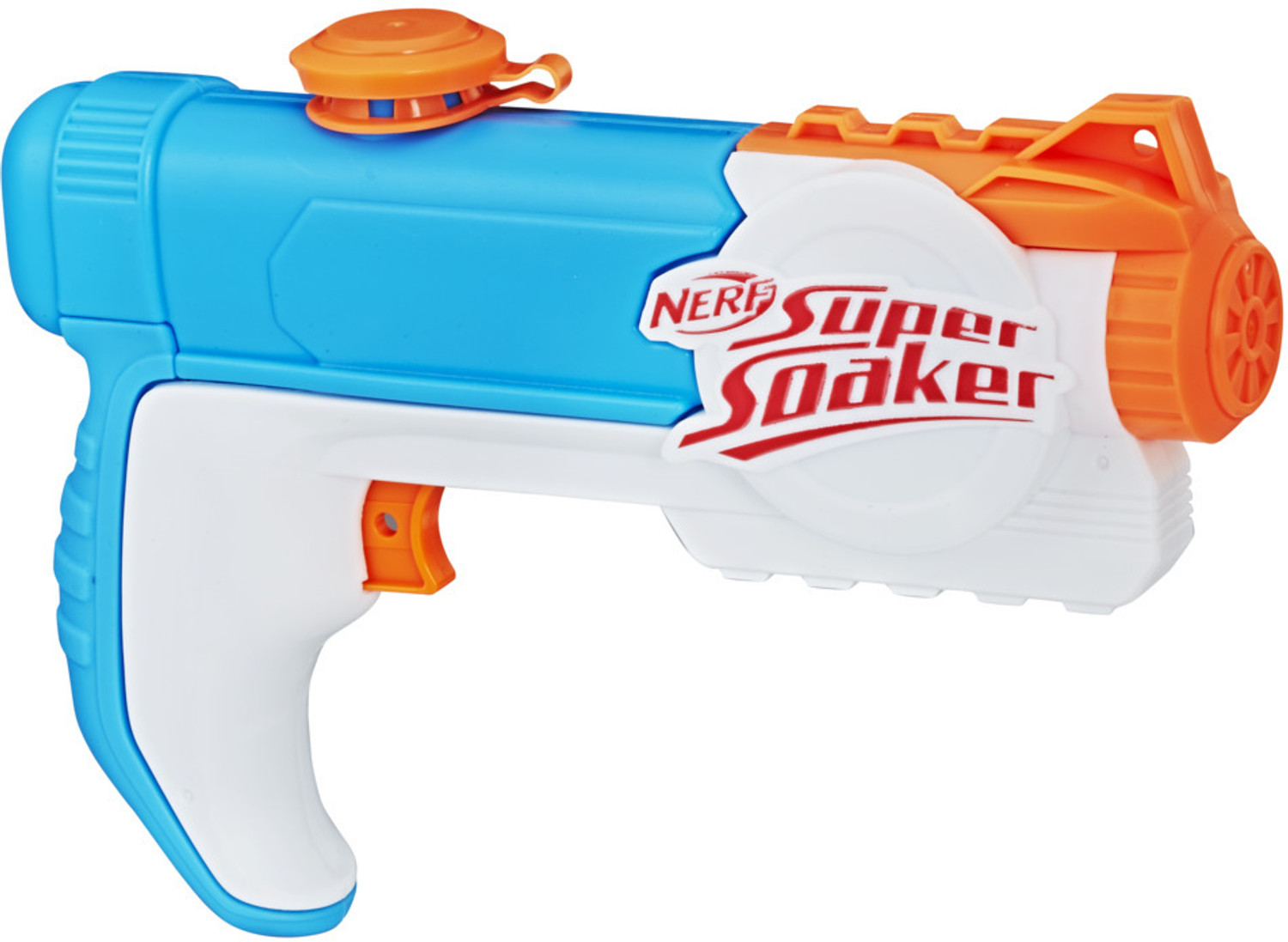 Image of Nerf SuperSoaker Piranha Water Blaster, Trigger Action, Branded Holi Pichkari, Age 6+ Water Gun