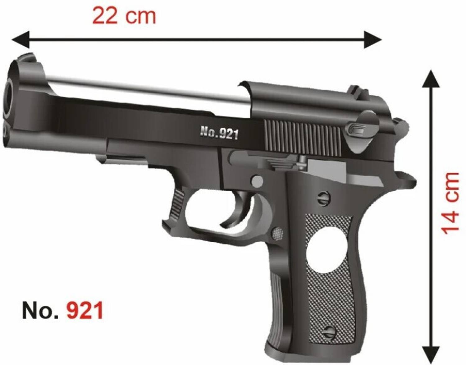 New Big pistol action toy mouser gun for kids and legends (free 100 bullets) Guns & Darts - Image 2