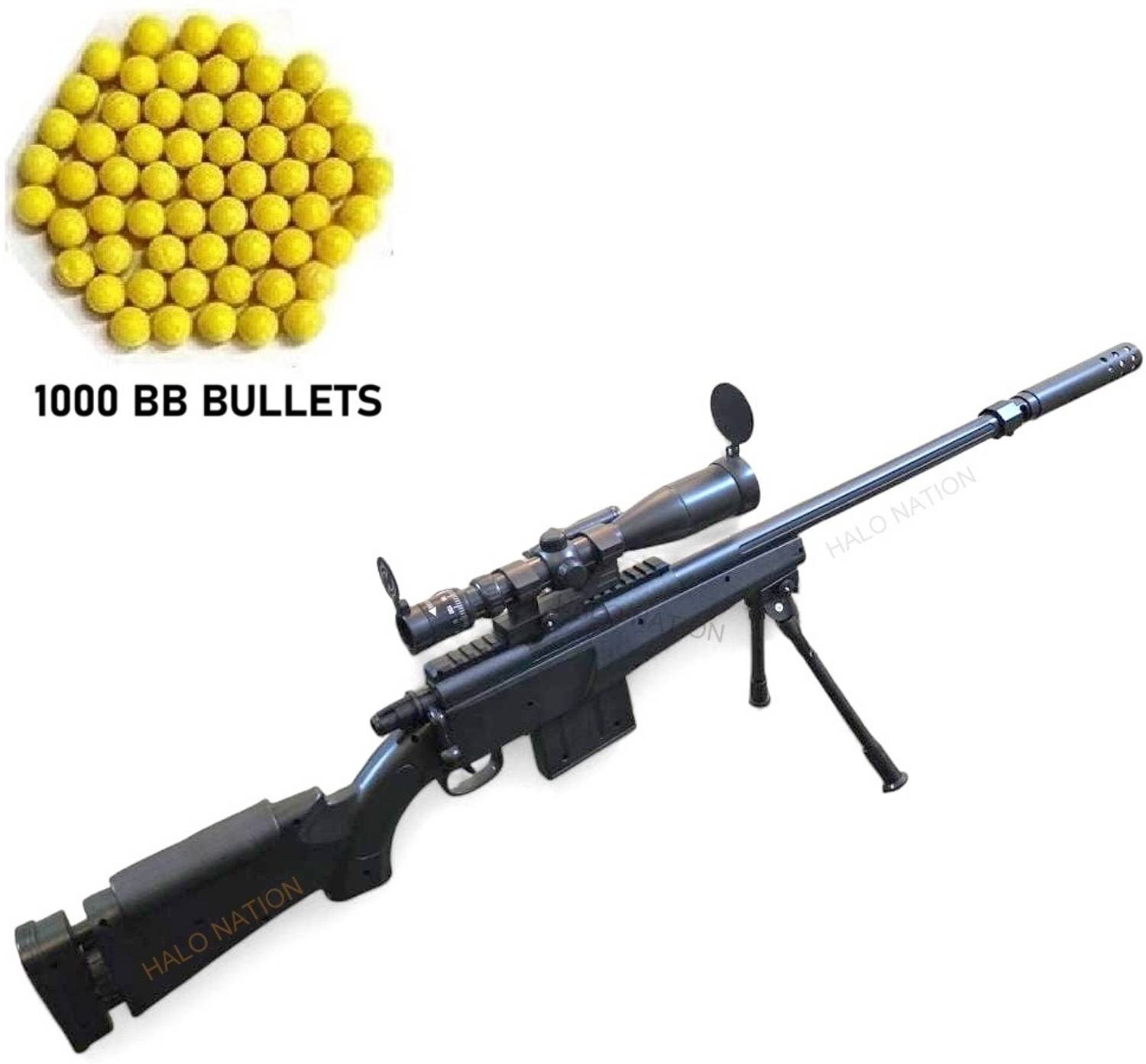 HALO 108cm M24 Sniper Rifle Airsoft Gun - Image 2