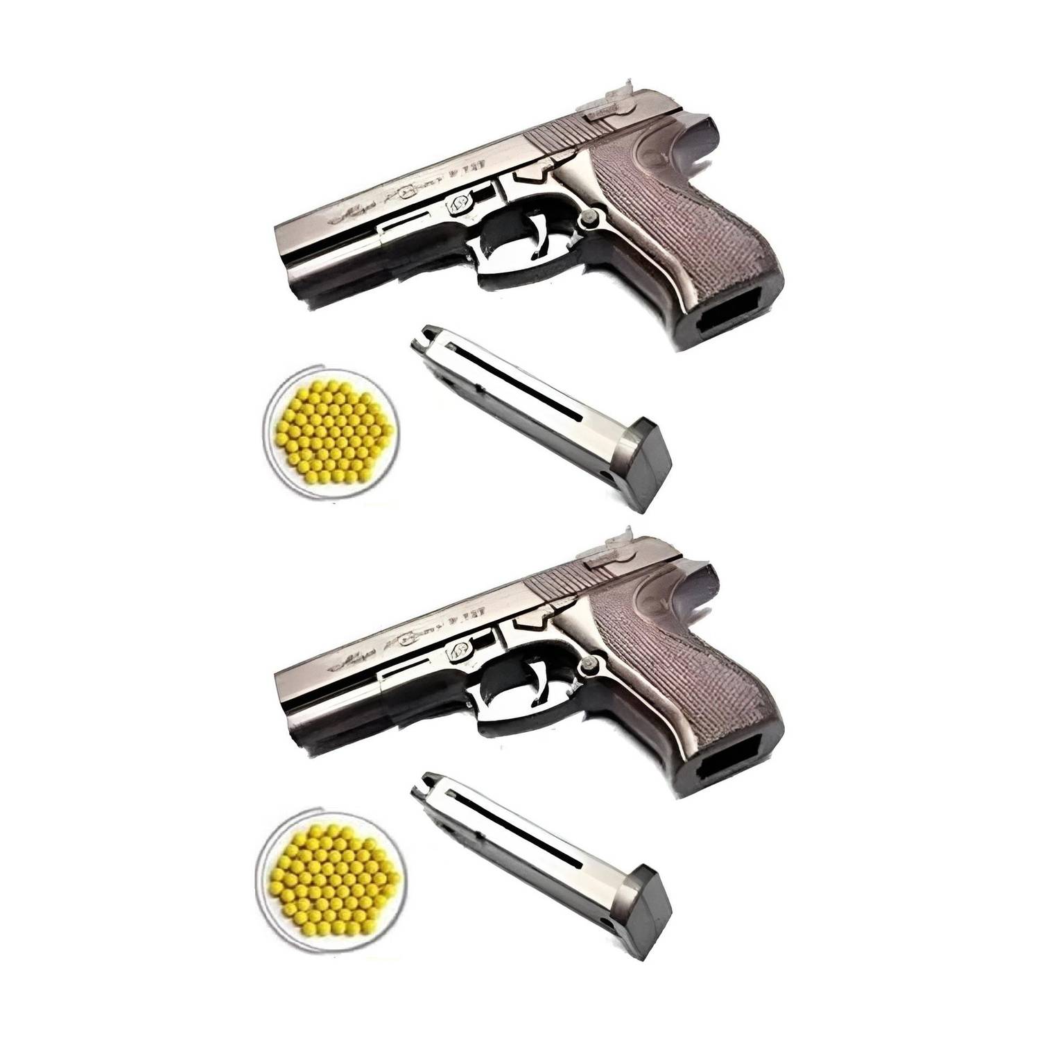 CannyCubs Air Sports Mauser Gun Toy with 180+ BB Bullets for Kids |Pack of 2 | Guns & Darts