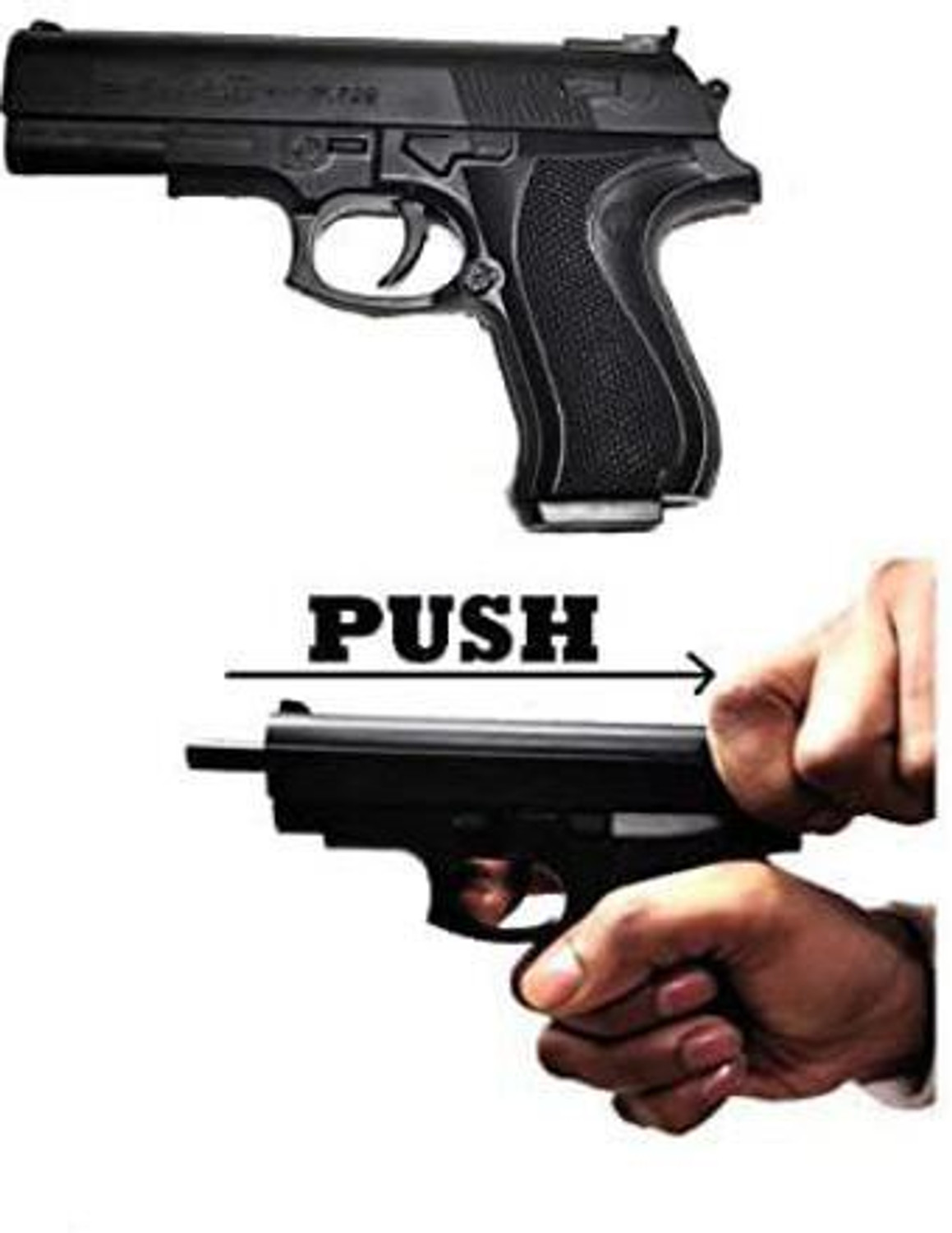 Image of JSSHOME Toy Gun Pistol for Kids with 8 Round Reload (50-60 Bullets) set of 2 Guns & Darts