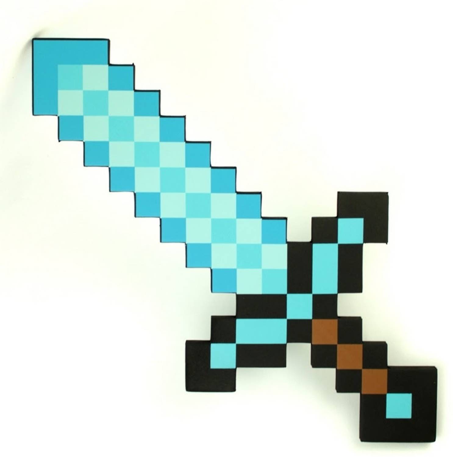 FOZZO-SK Soft Minecraft Diamond Sword - Image 1