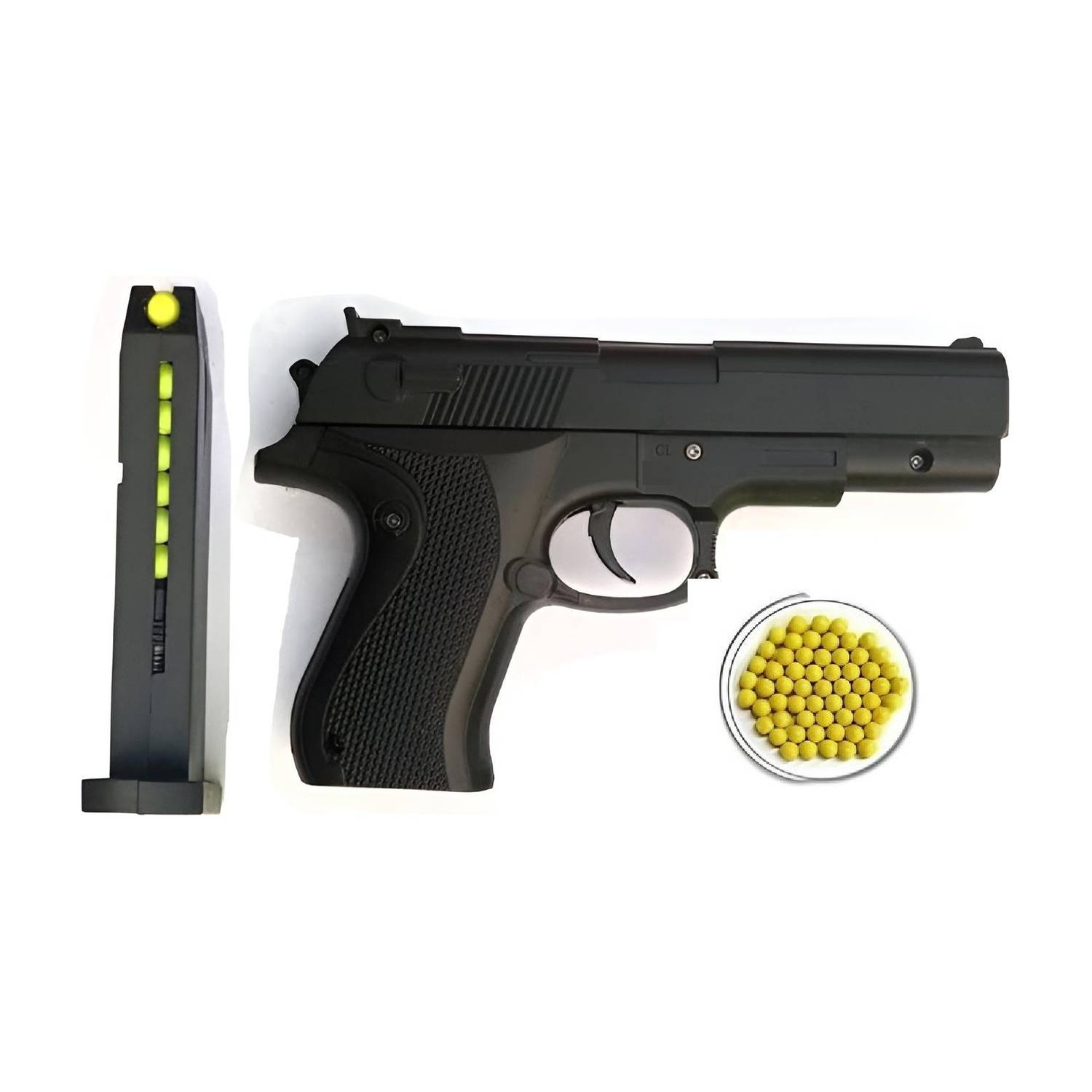 Cambly Quick Load PUBG Air Mauser Toy Gun with 80 BB Bullets| Army, Police Toy Gun| Guns & Darts