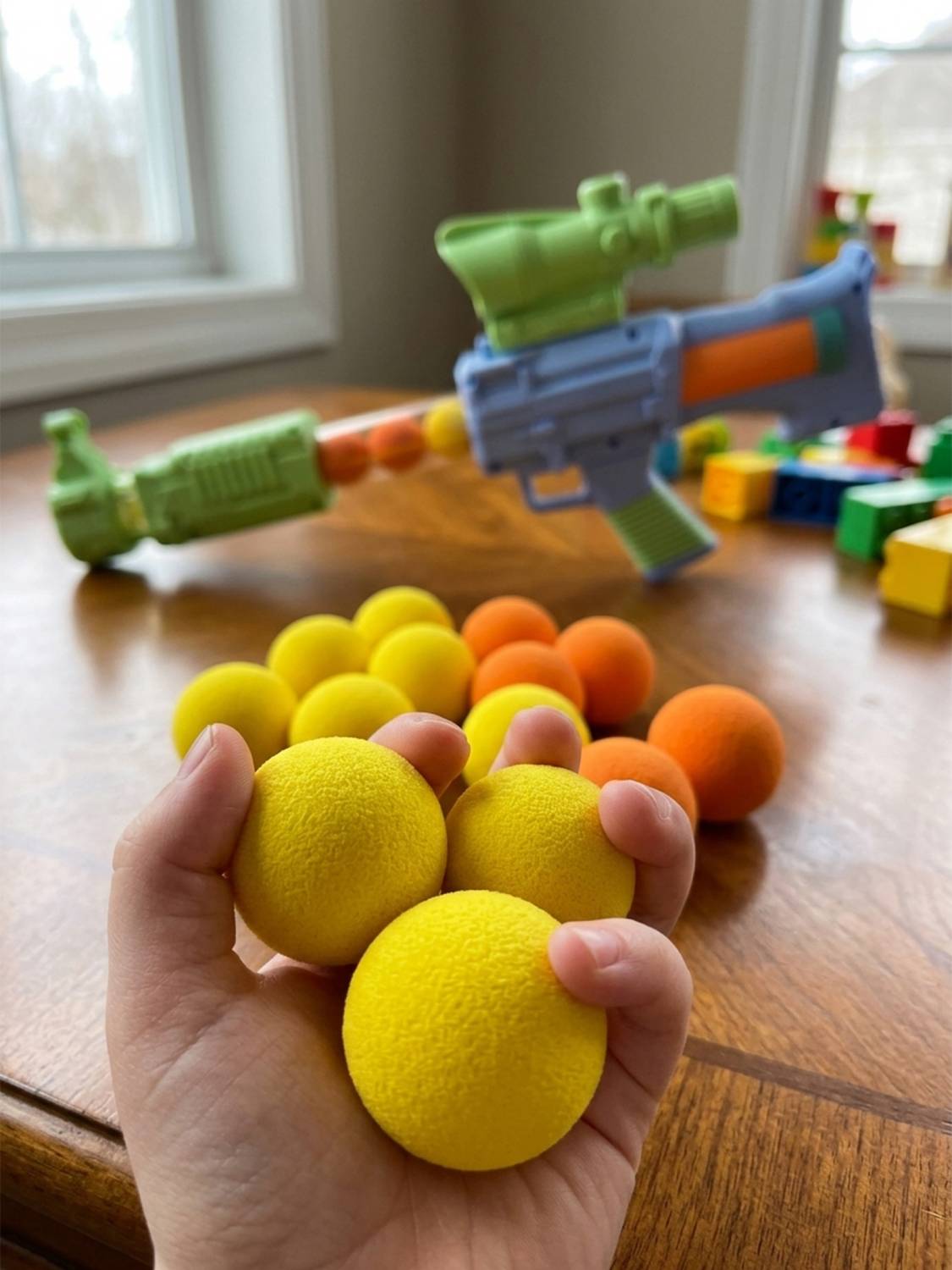 333MART 24 Pcs Soft Foam Ball For Pneumatic Space Explorer Gun Darts & Plastic Bullets
