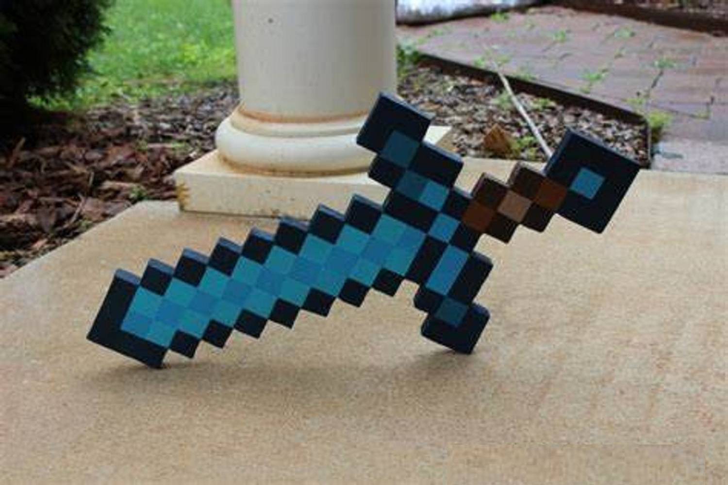 FOZZO-SK Soft Minecraft Diamond Sword - Image 4