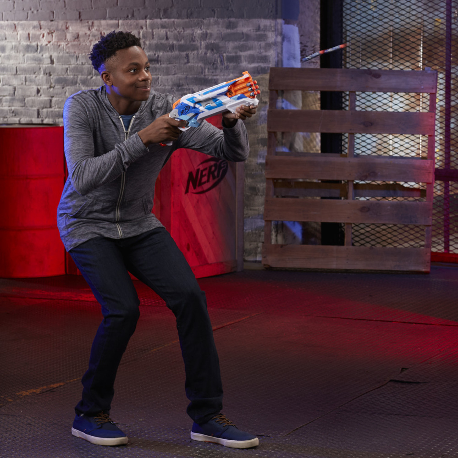 Image of Nerf N-Strike Elite BattleCamo Series Rough Cut 2x4 for Kids Ages 8 and up Guns & Darts
