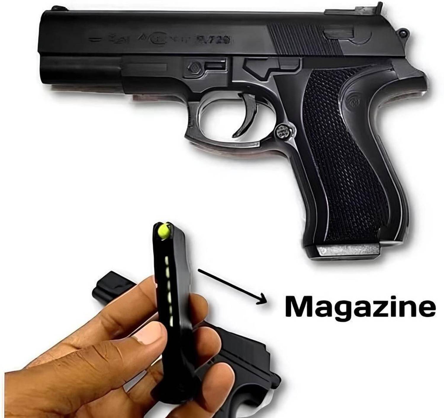 N K Hol Air Sports Mauser Toy Gun with 65 BB Bullets - Image 3