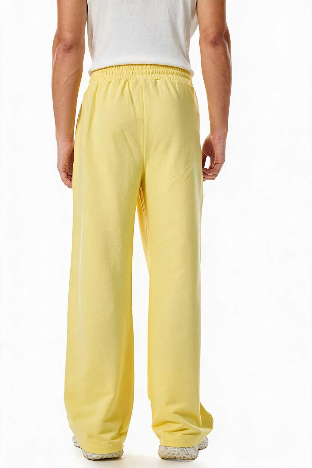 Image of Bonkers Corner Men Solid Yellow Track Pants